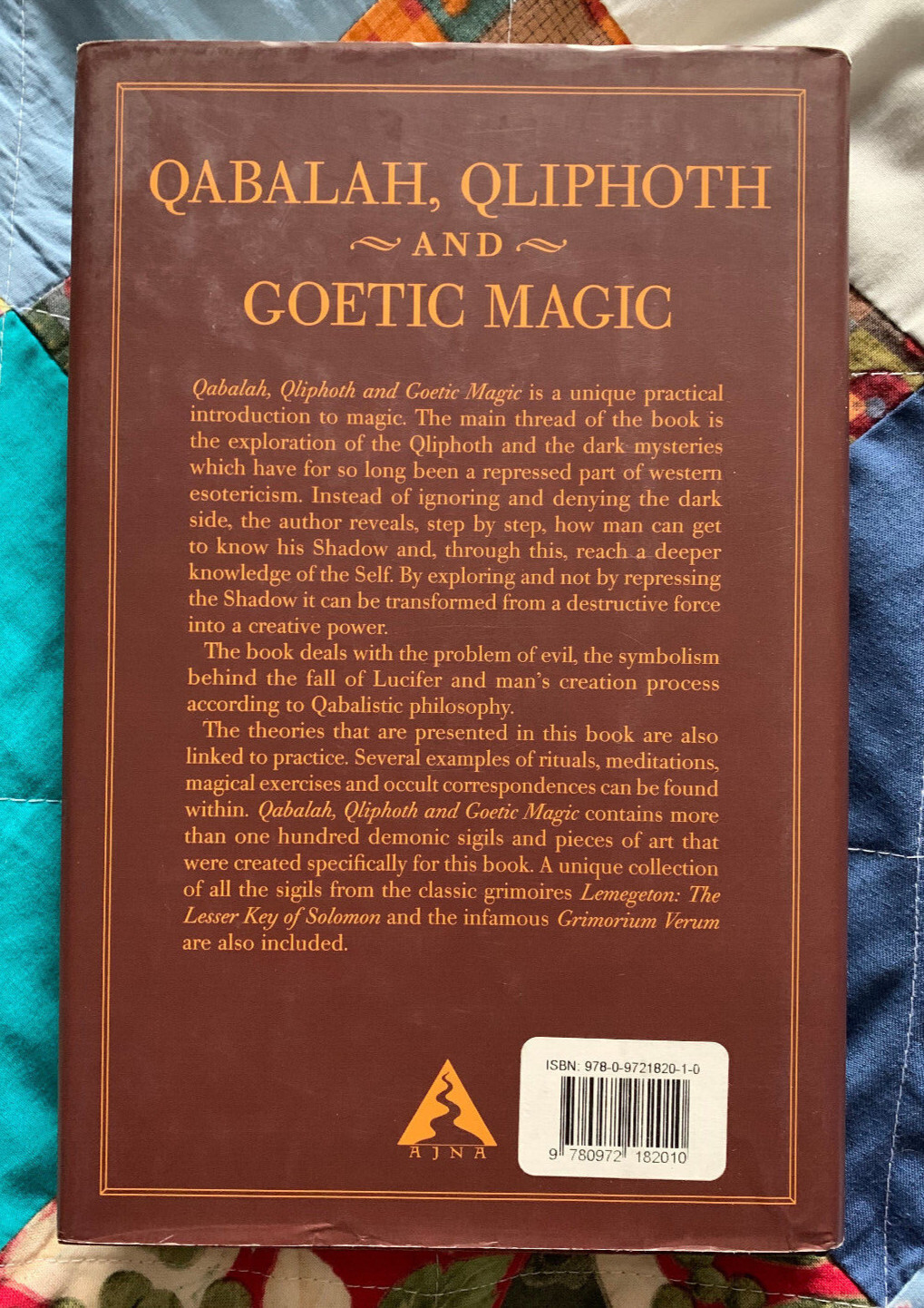 Qabalah, Qliphoth & Goetic Magic – Thomas Karlsson – Anja 2009