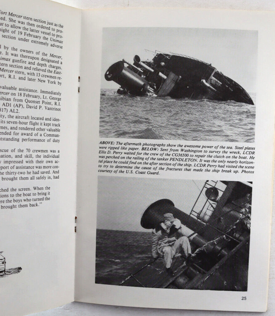1985 US Coast Guard Rescue Stories Illustrated 1st Edition