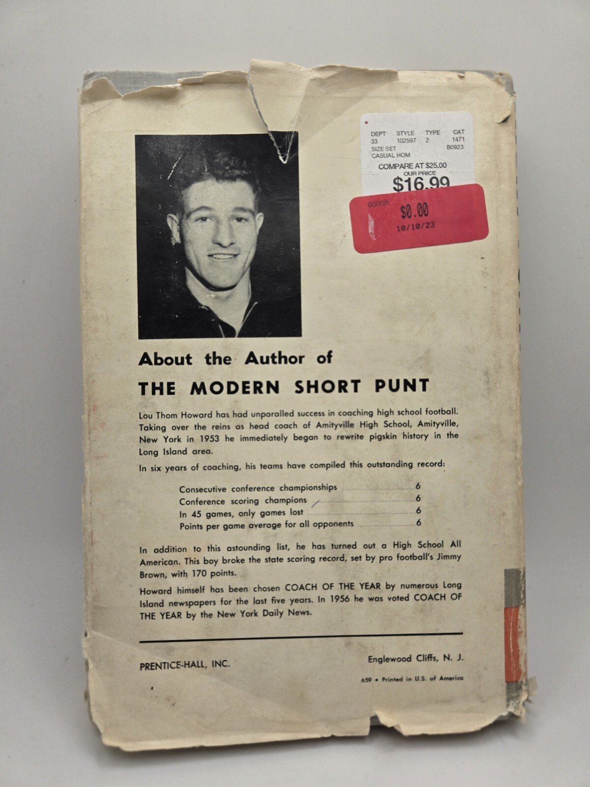 The Modern Short Punt – A Winning Formation by Lou Thom Howard