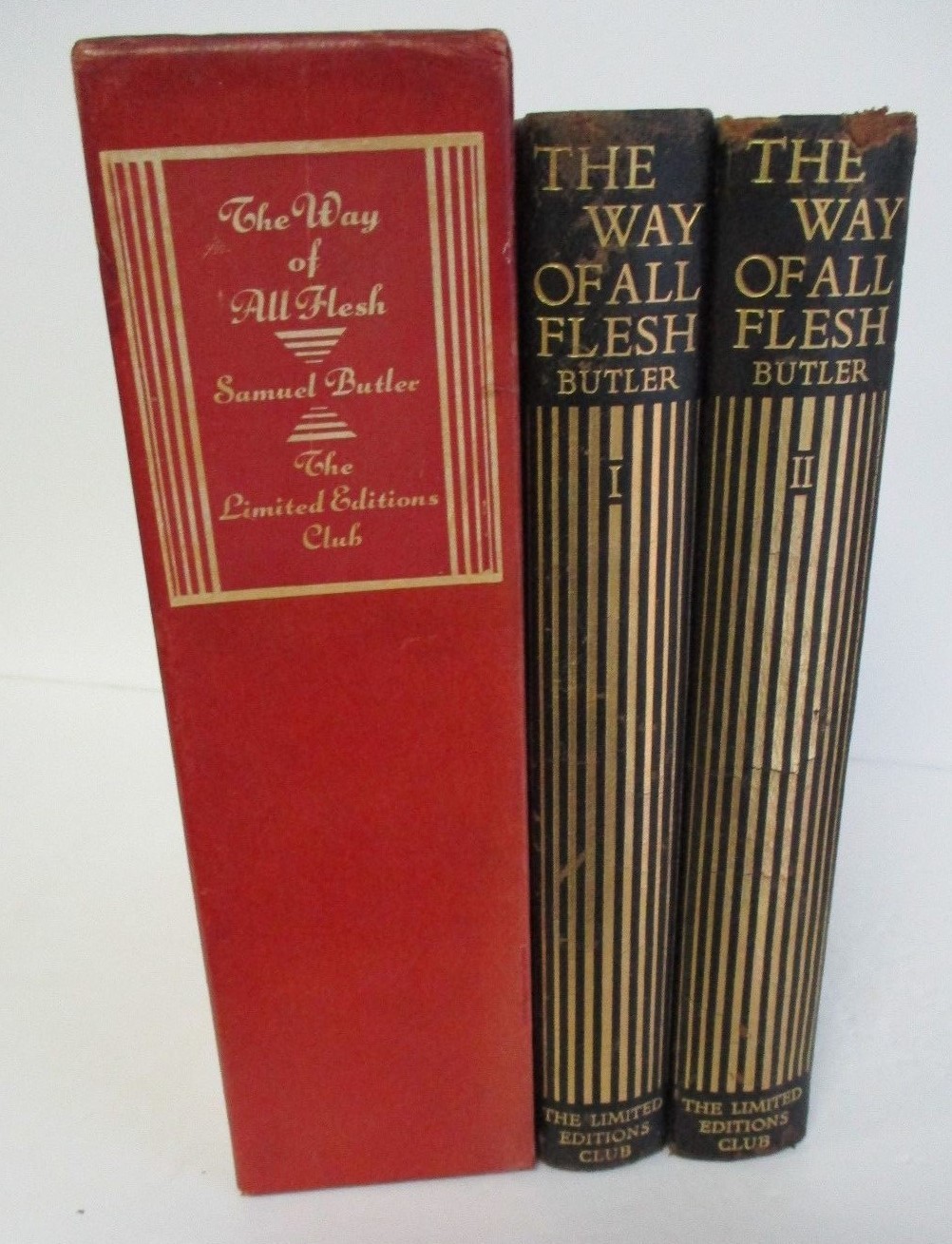 Samuel Butler, THE WAY OF ALL FLESH, Limited Editions Club 2 Vols. 1936