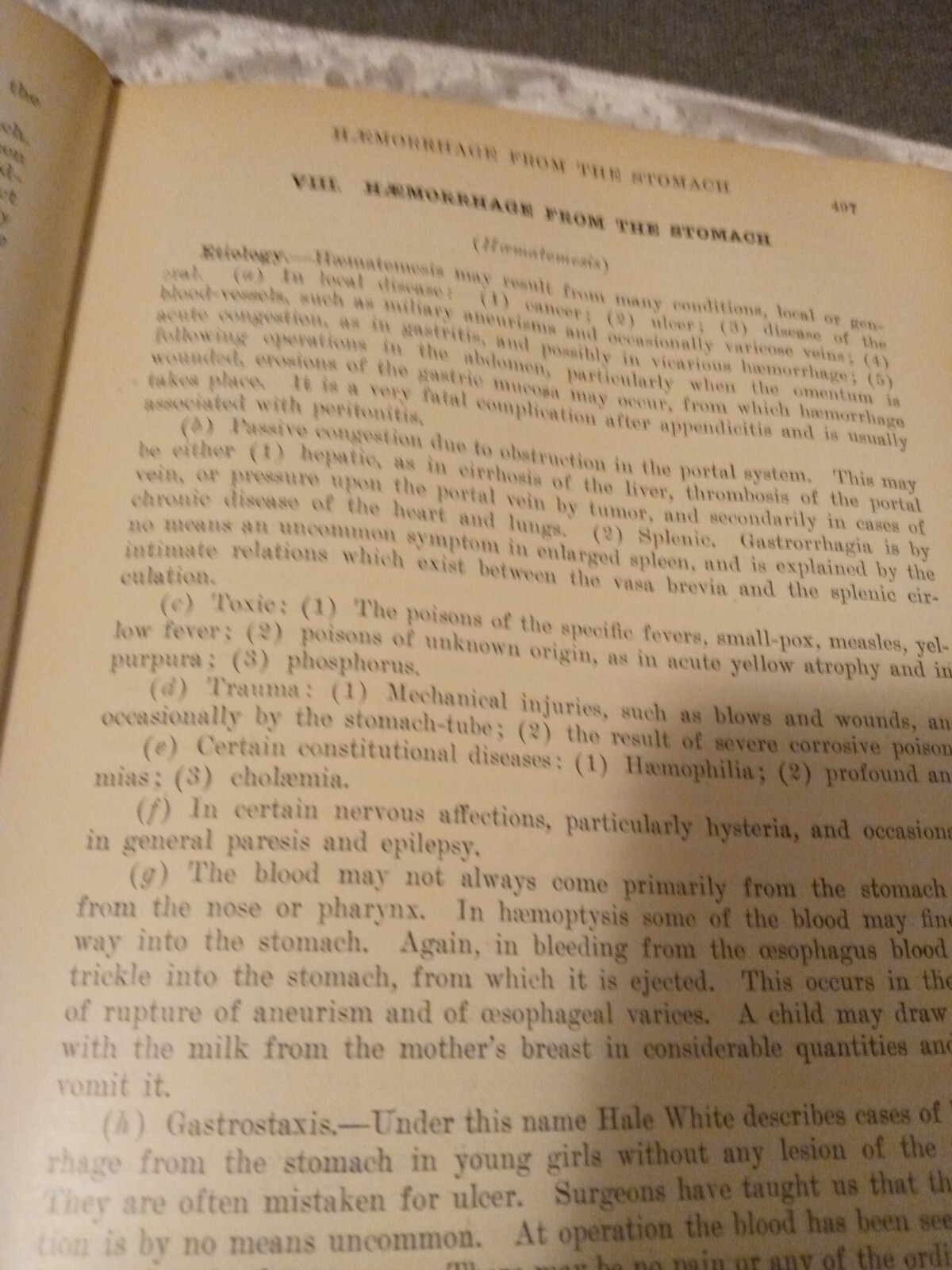 1922 (9th Edition) „The Principles & Practice Of Medicine „Antique Book