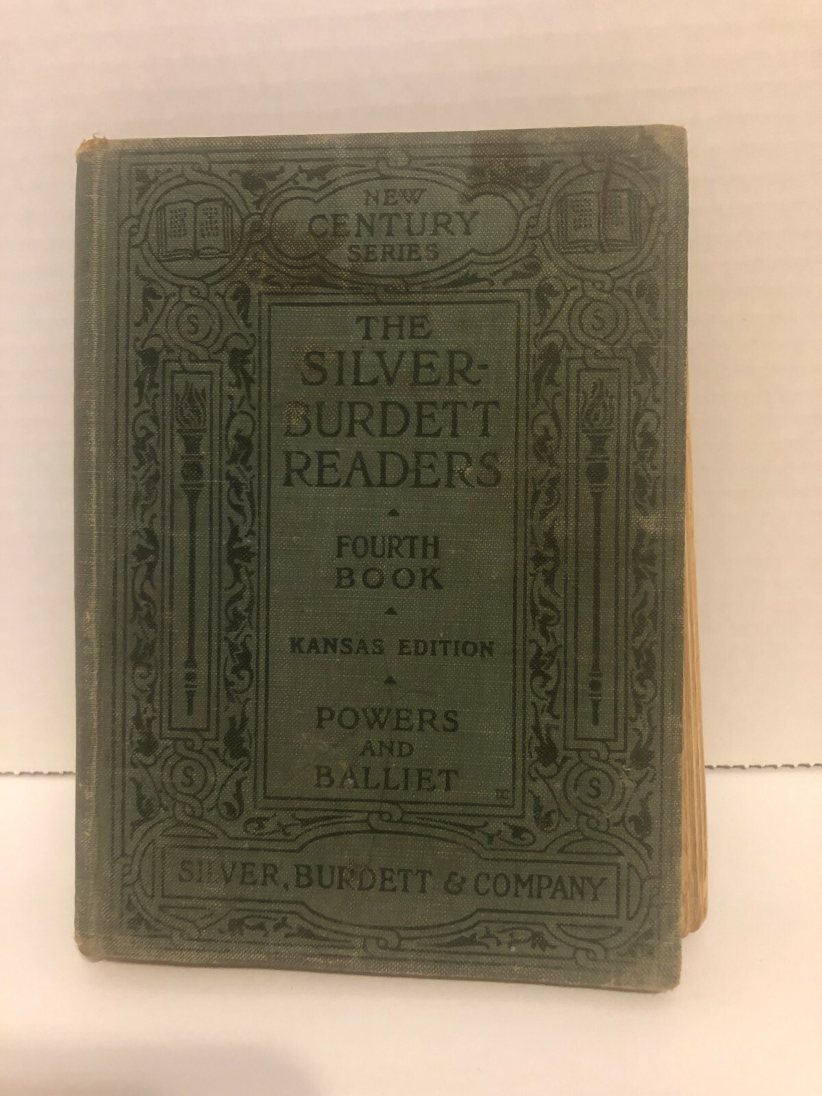 Vintage The Silver Burdett Readers Fourth Book Powers and Balliet 1906