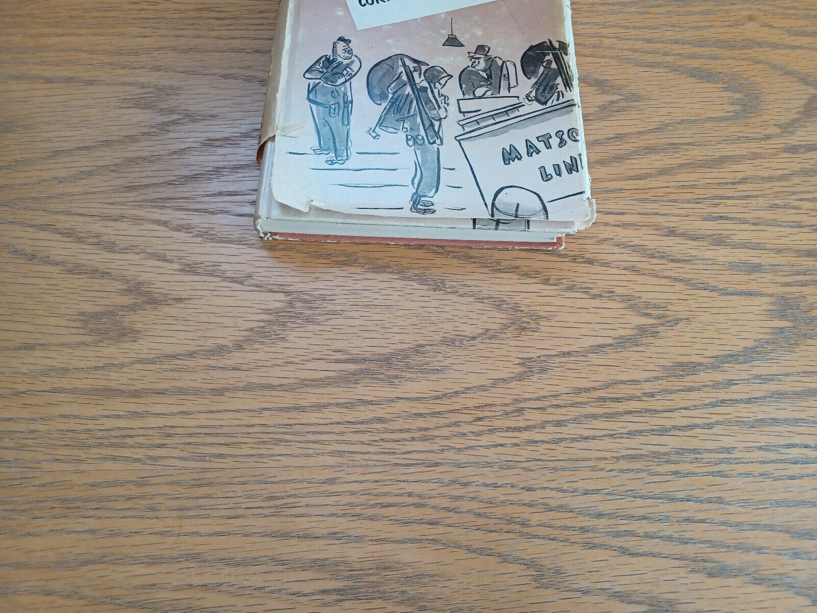 C/O Postmaster Thomas R St George 1943 Thomas Y Crowell Hardcover Dust Jacket