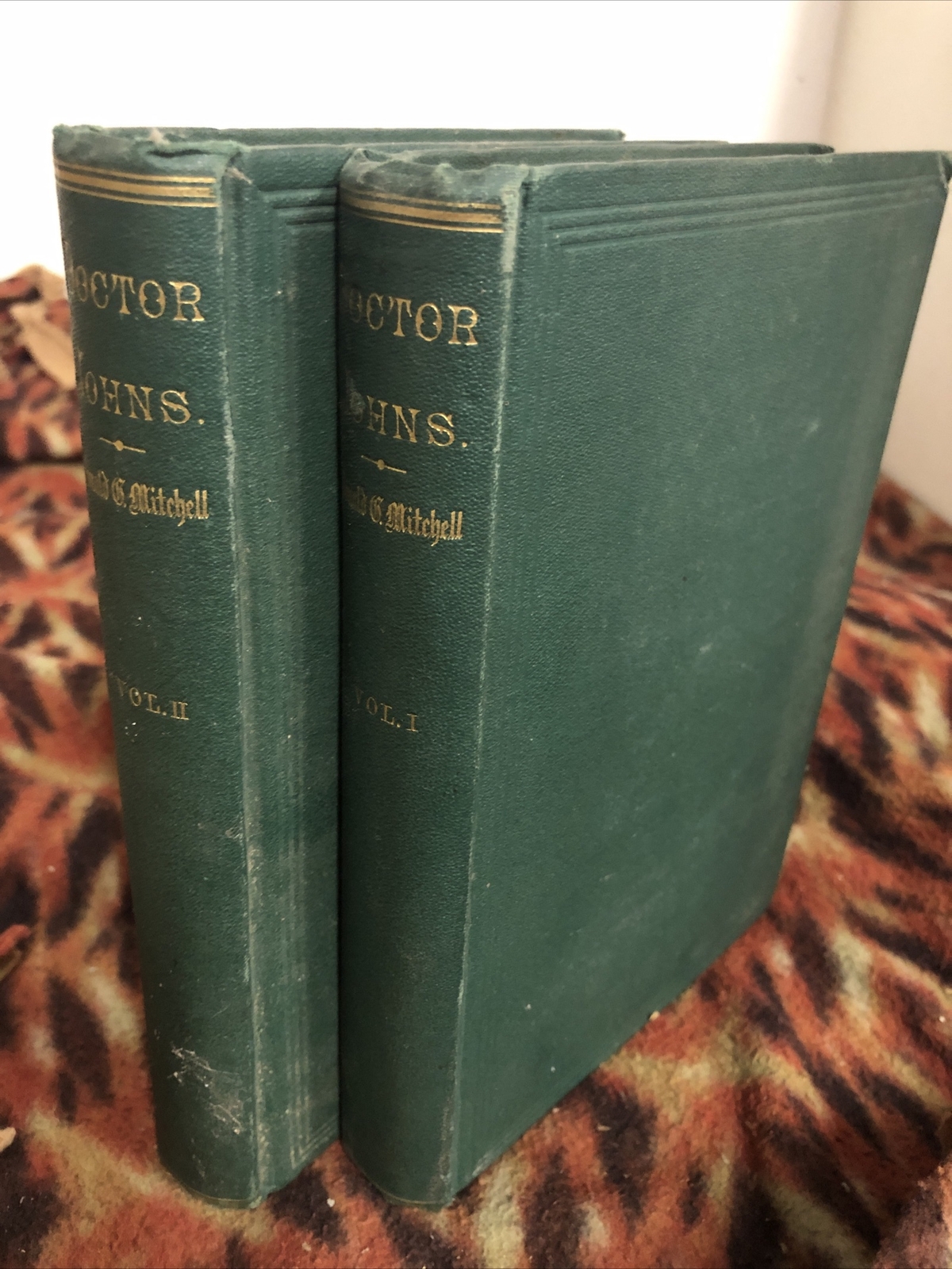 Doctor joins Donald Mitchell 1866 1st Edition Calvinism Catholicism Connecticut
