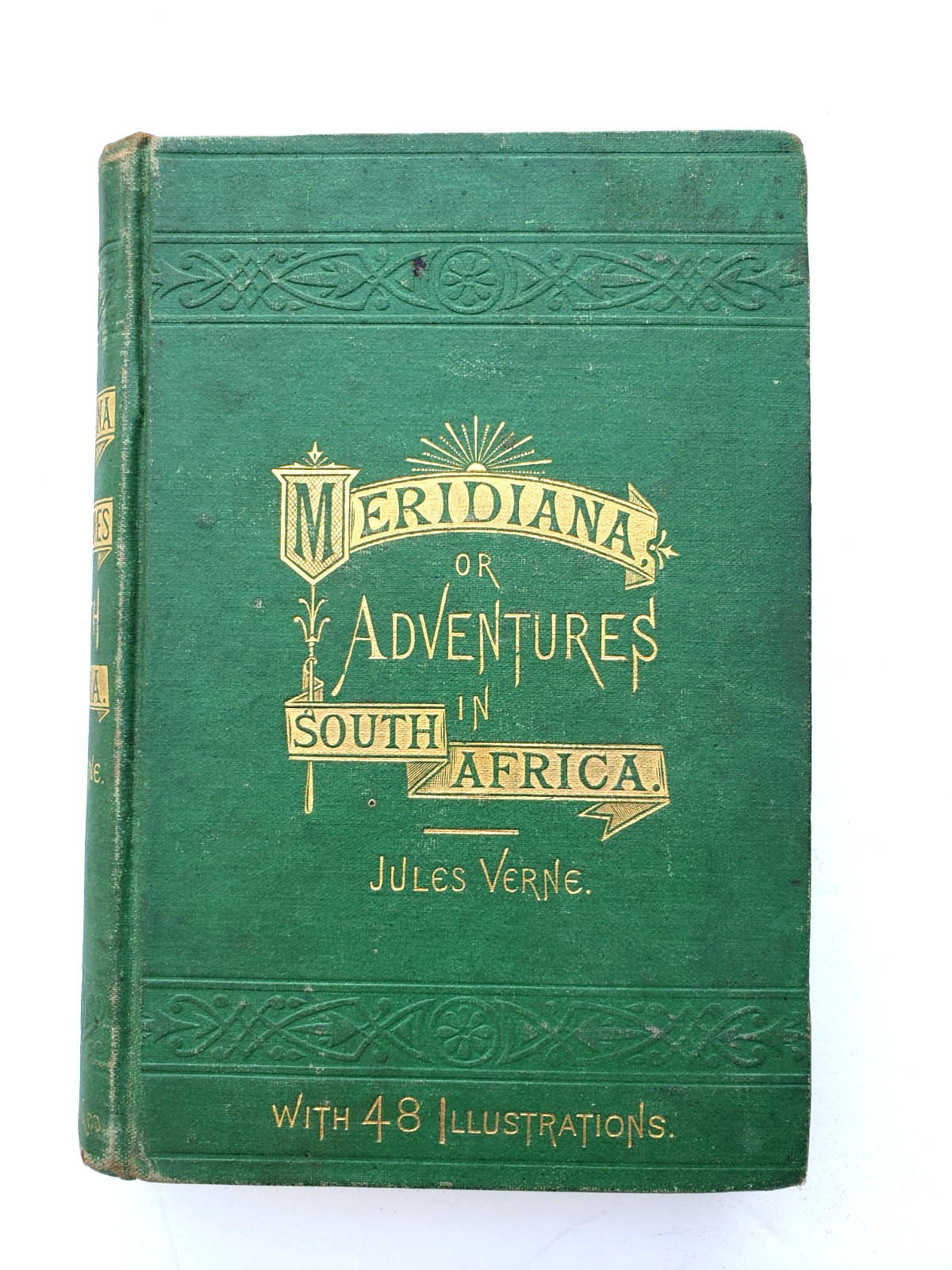 Jules Verne MERIDIANA, ADVENTURES IN SOUTH AFRICA 1st American edition 1874