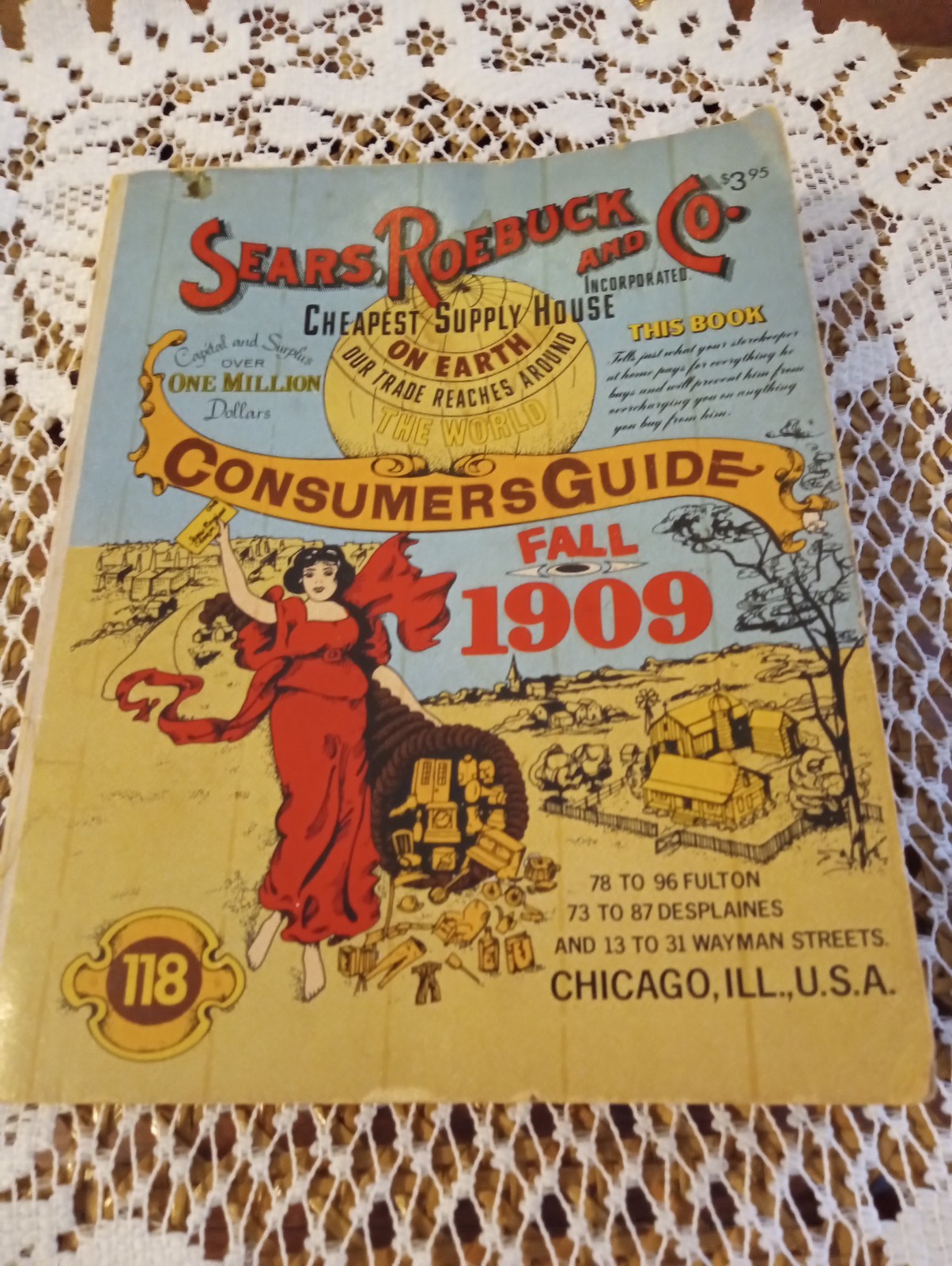 SEARS/ROEBUCK & CO. Consumers Guide Fall 1909 copyright 1979 Ventura Books Inc.