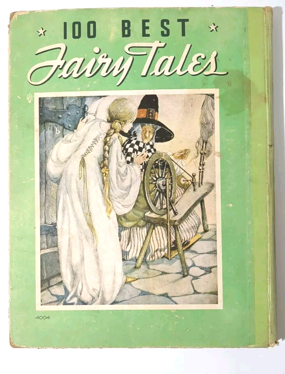 1937 ONE HUNDRED FAIRY TALES Compiled by Lois Donaldson Whitman Publishing Co