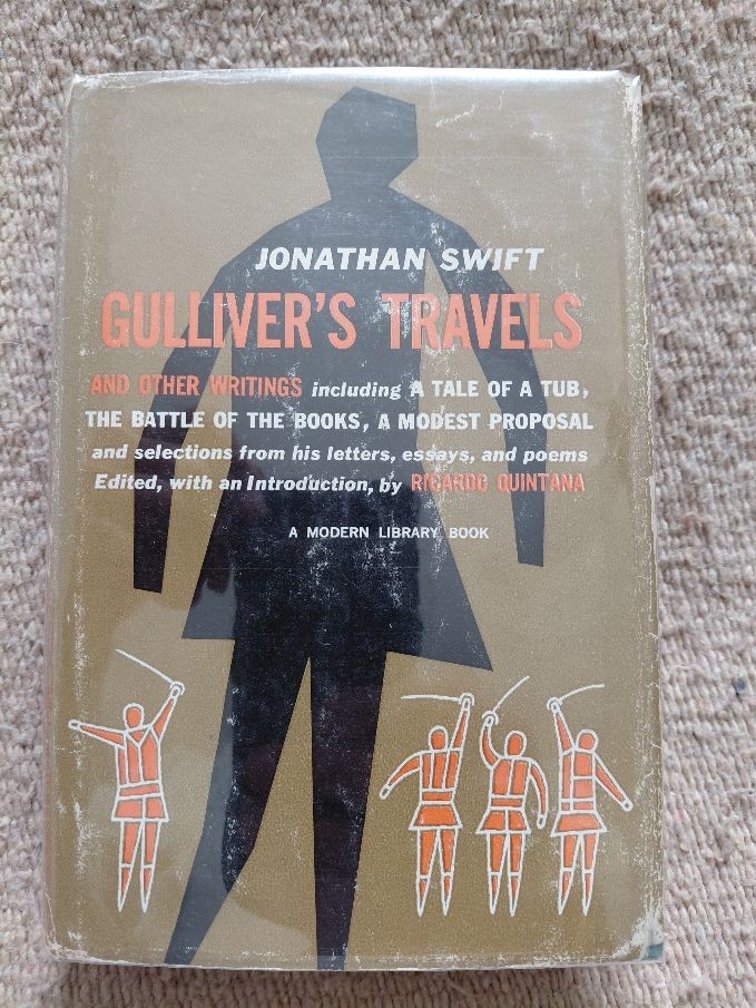 Gulliver’s Travels by Jonathan Swift – Modern Library #100 HB/DJ