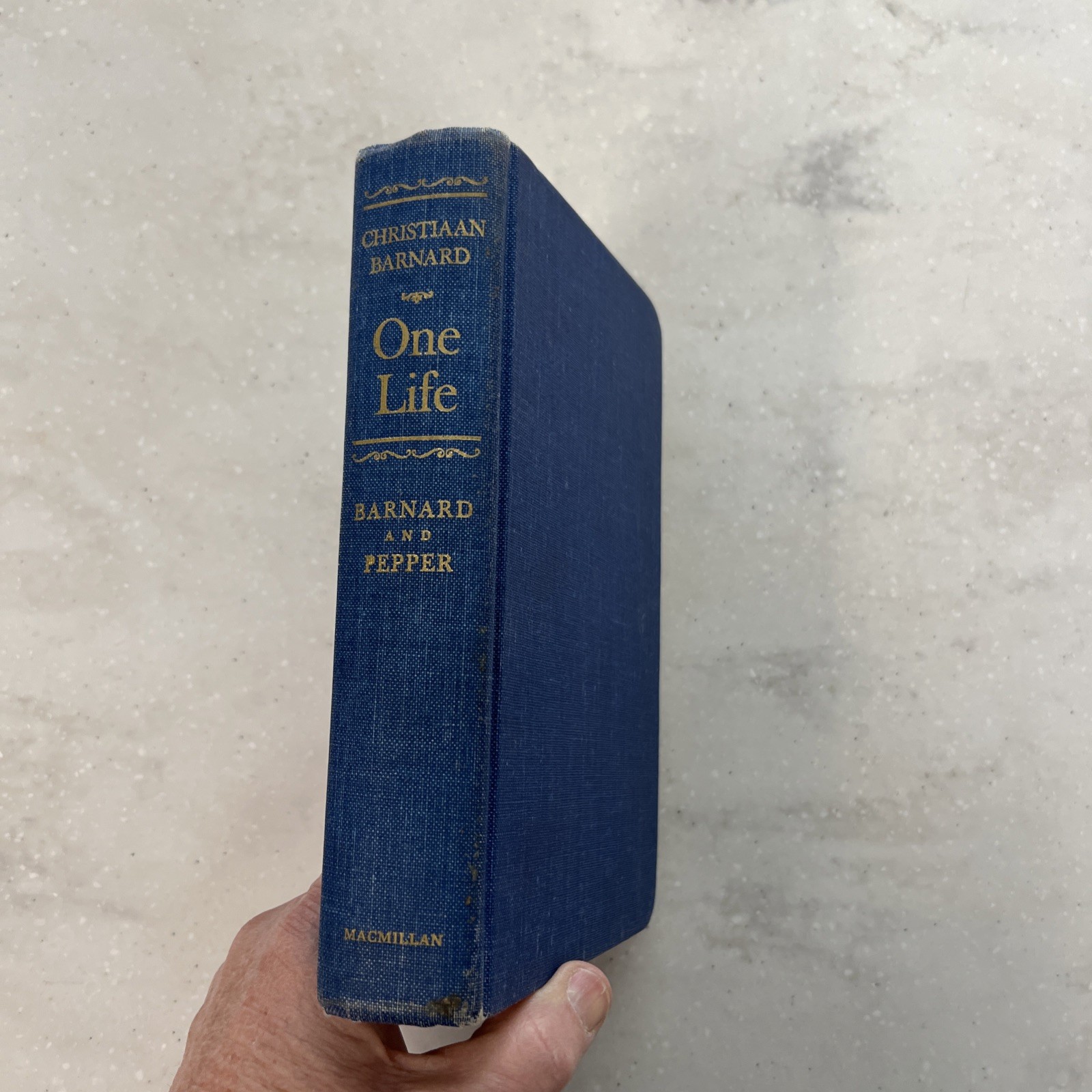 Christiaan Barnard & Curtis Bill Pepper | One Life | 1969 Hardcover