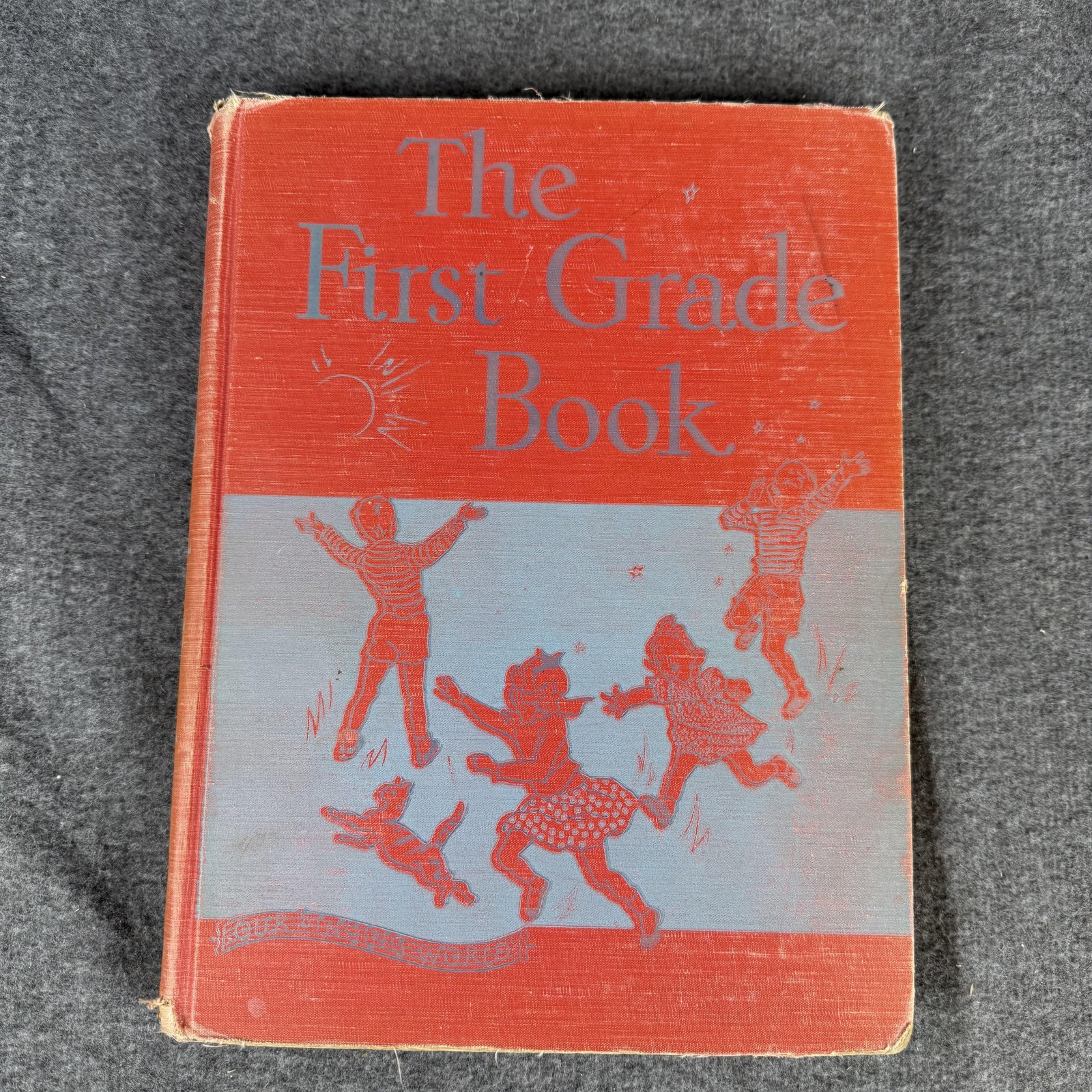 Vintage 1949 Our Singing World The First Grade Book Pitts Glenn Watters Red HC
