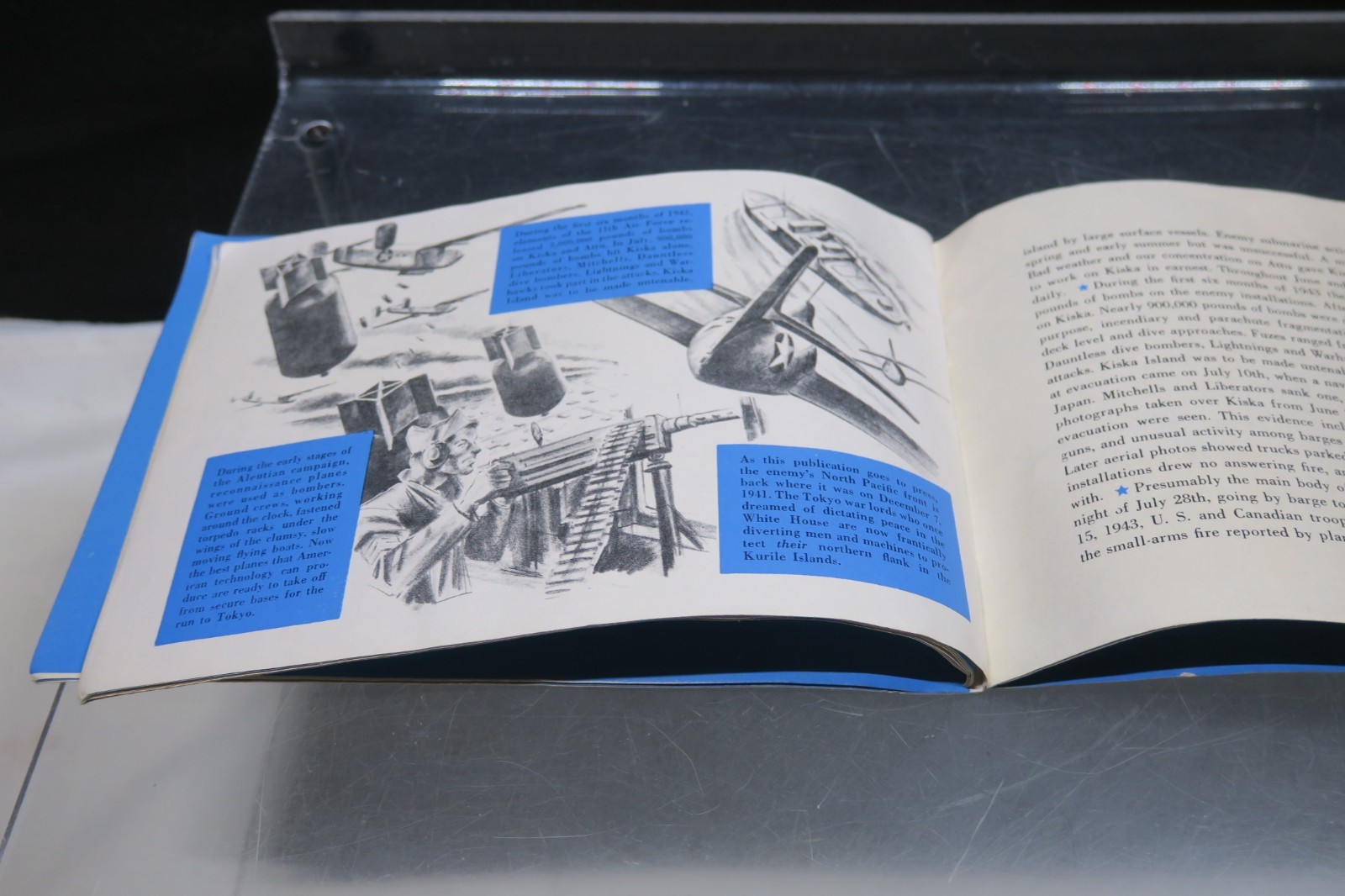 1944 Battle of the Aleutians 1942-1943 Graphic History World War II Booklet