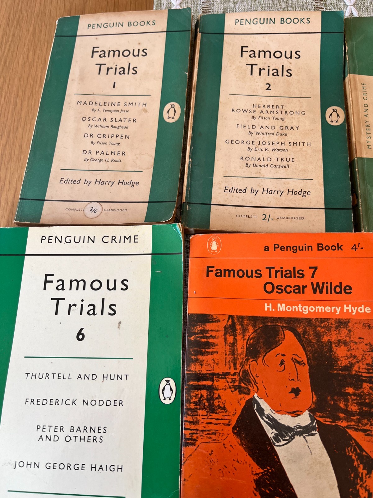 Vintage Famous Trials 1-10 Plus Not Proven & Compilations Original 1950s/60s