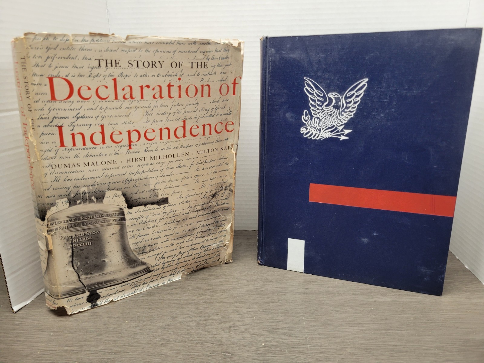 The Story of the Declaration of Independence, Hardcover 1954 Dumas Malone, HC DJ