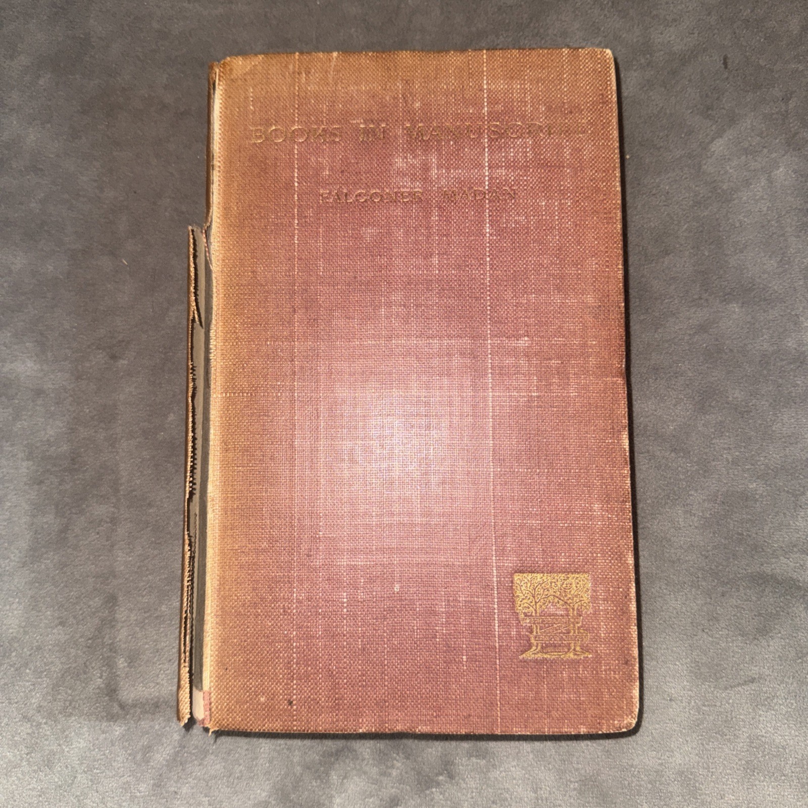 Books in Manuscript by Falconer Madan 1893 Writing Scribes Illuminations Kells