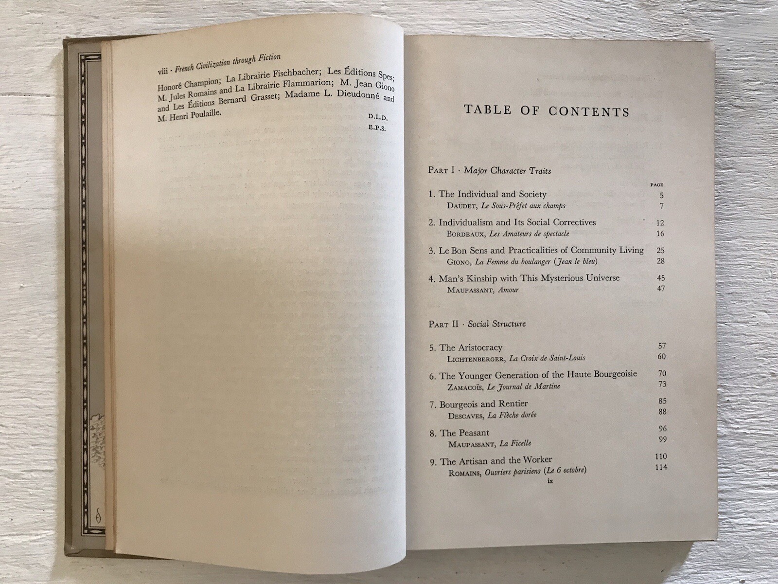 French Civilization Through Fiction 2nd Year College Reader – Don Louis Demorest