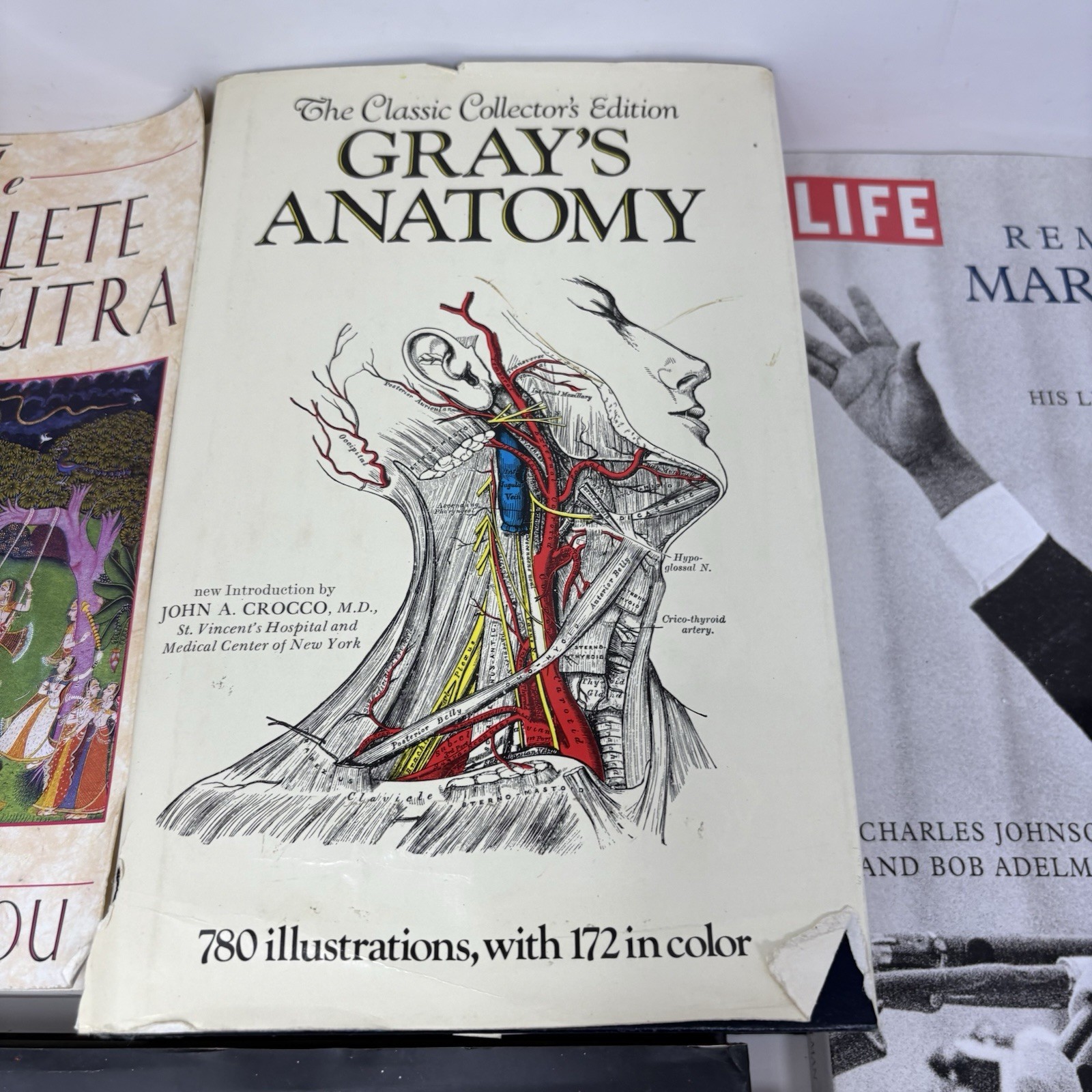 Reference Book Lot Grays Anatomy Hubble Space Martin Luther King Atlas Birds