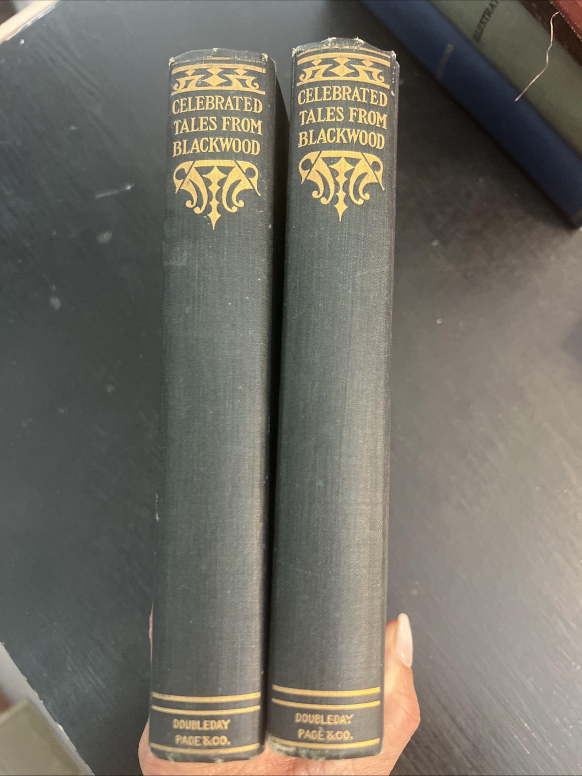 Celebrated Tales From Blackwood Vol IV and VI (1902) – Hardcover Lot of 2