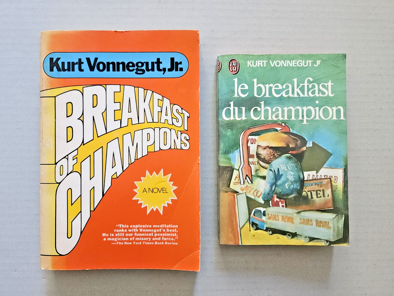 Kurt Vonnegut, Jr. Breakfast of Champions, First Delta Printing 1974 Paperback
