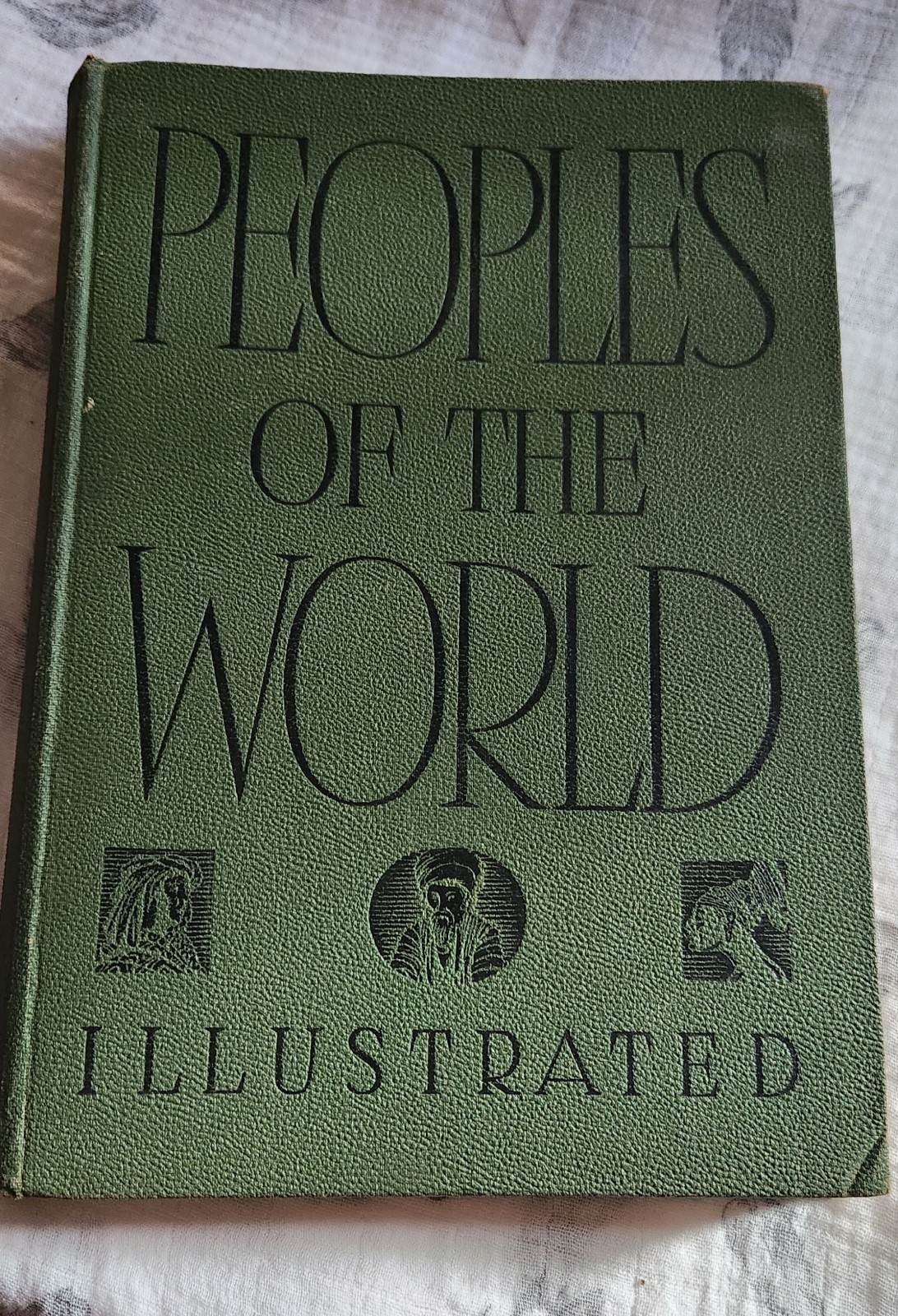 Peoples of the World Illustrated. ed. Harold Wheeler. HC, Wm. H. Wise & Co, 1945