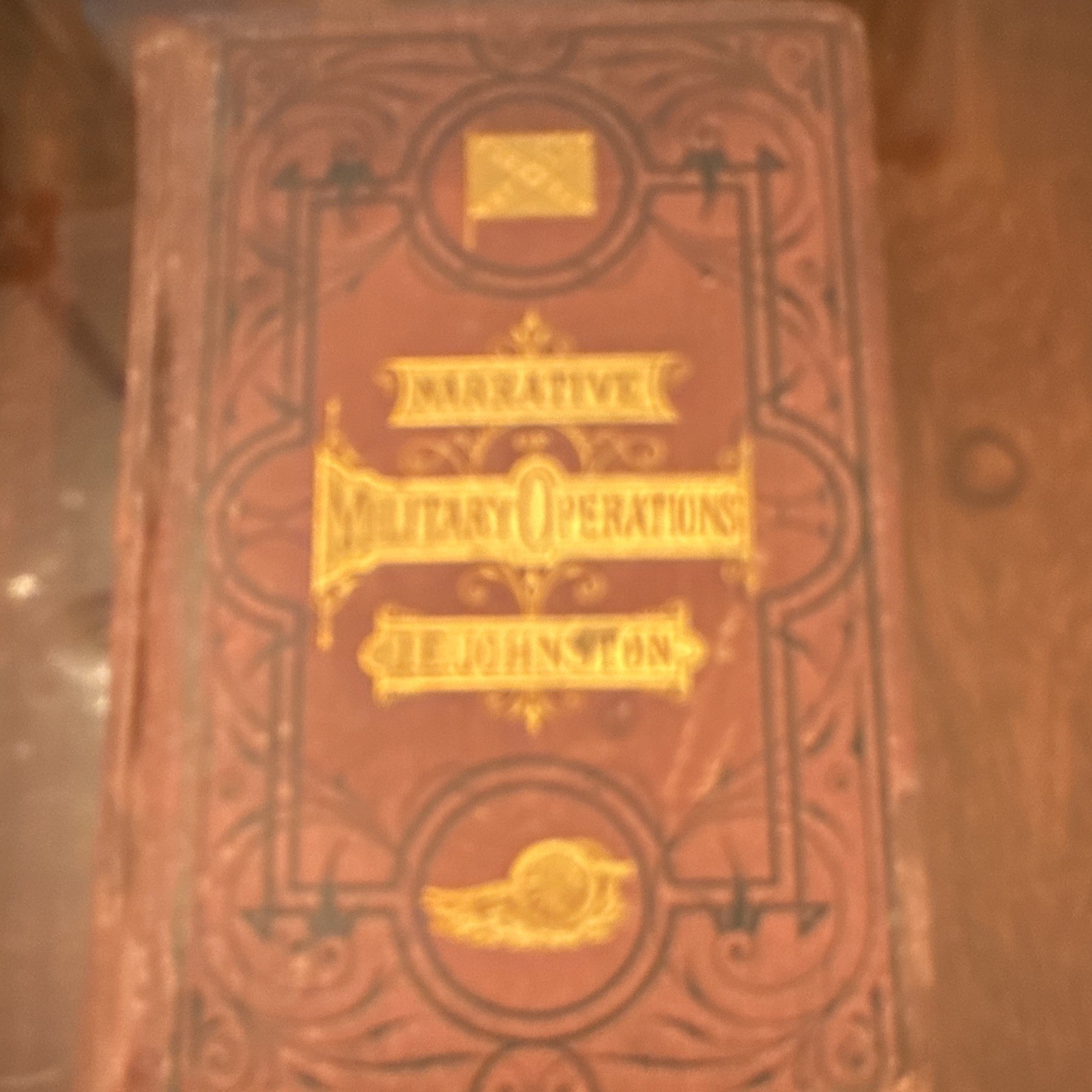 Joseph E. Johnston Narrative of Military Operations Civil War 1874 Illus Leather