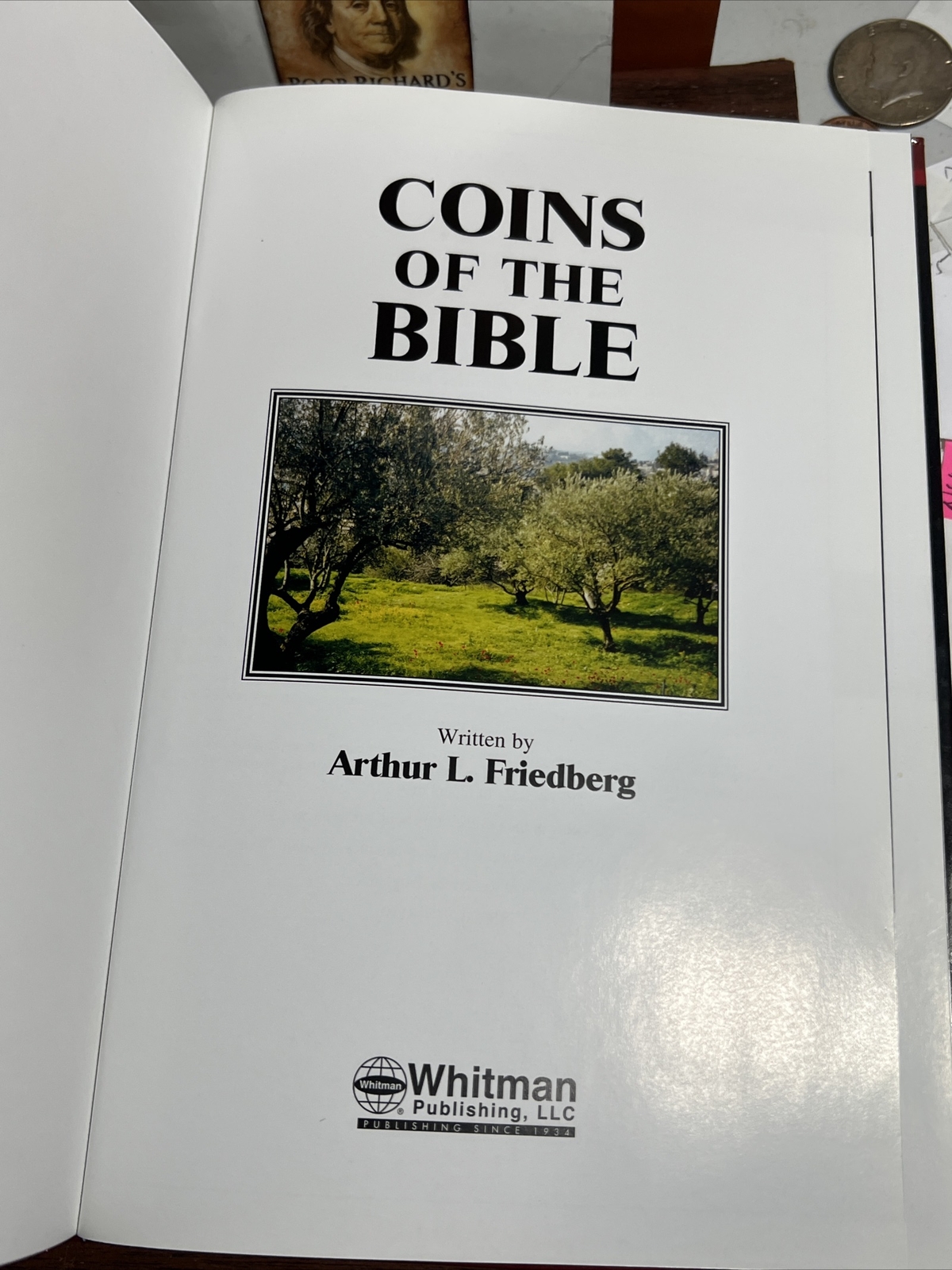 “Coins of the Bible” by Arthur Friedberg 2004 First Edition B1000