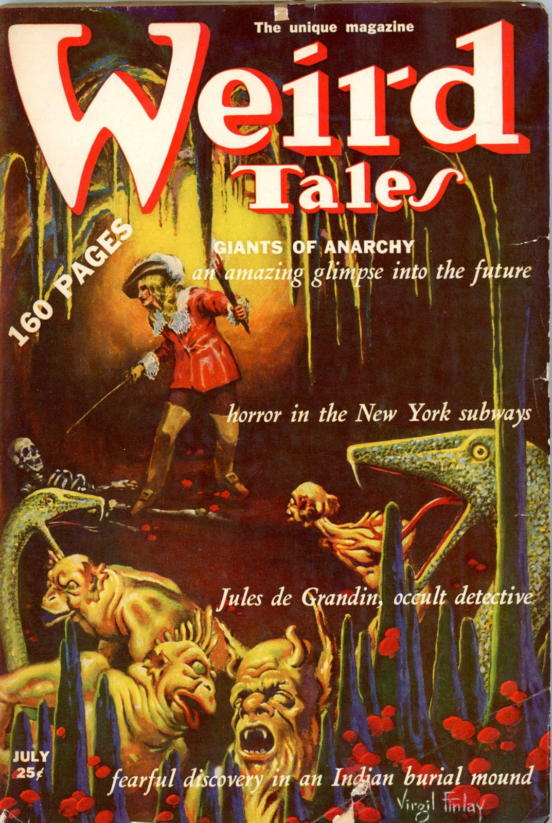 WEIRD TALES June-July 1939 . Farnsworth Wright, No 1 Volume 34 / WEIRD #32814