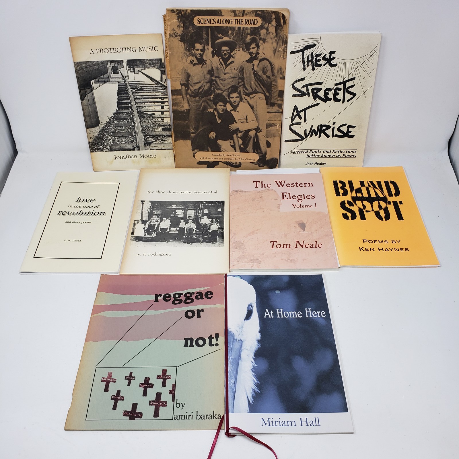 Lot of 9 Collectible Beatnik, Poetry, & Counter-Culture Chapbooks 5 – Signed