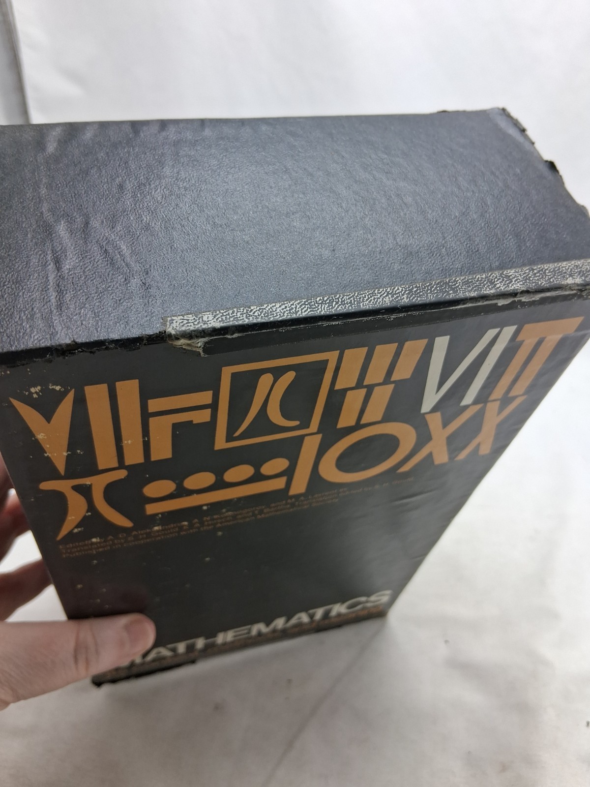 Mathematics Its Content Methods and Meaning 1969 MIT Press 3 Volume Slipcase Set