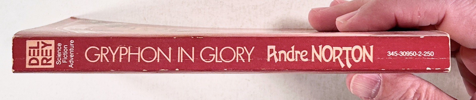 1983 Andre Norton GRYPHON IN GLORY Witch World Gryphon Saga fantasy FIRST THUS