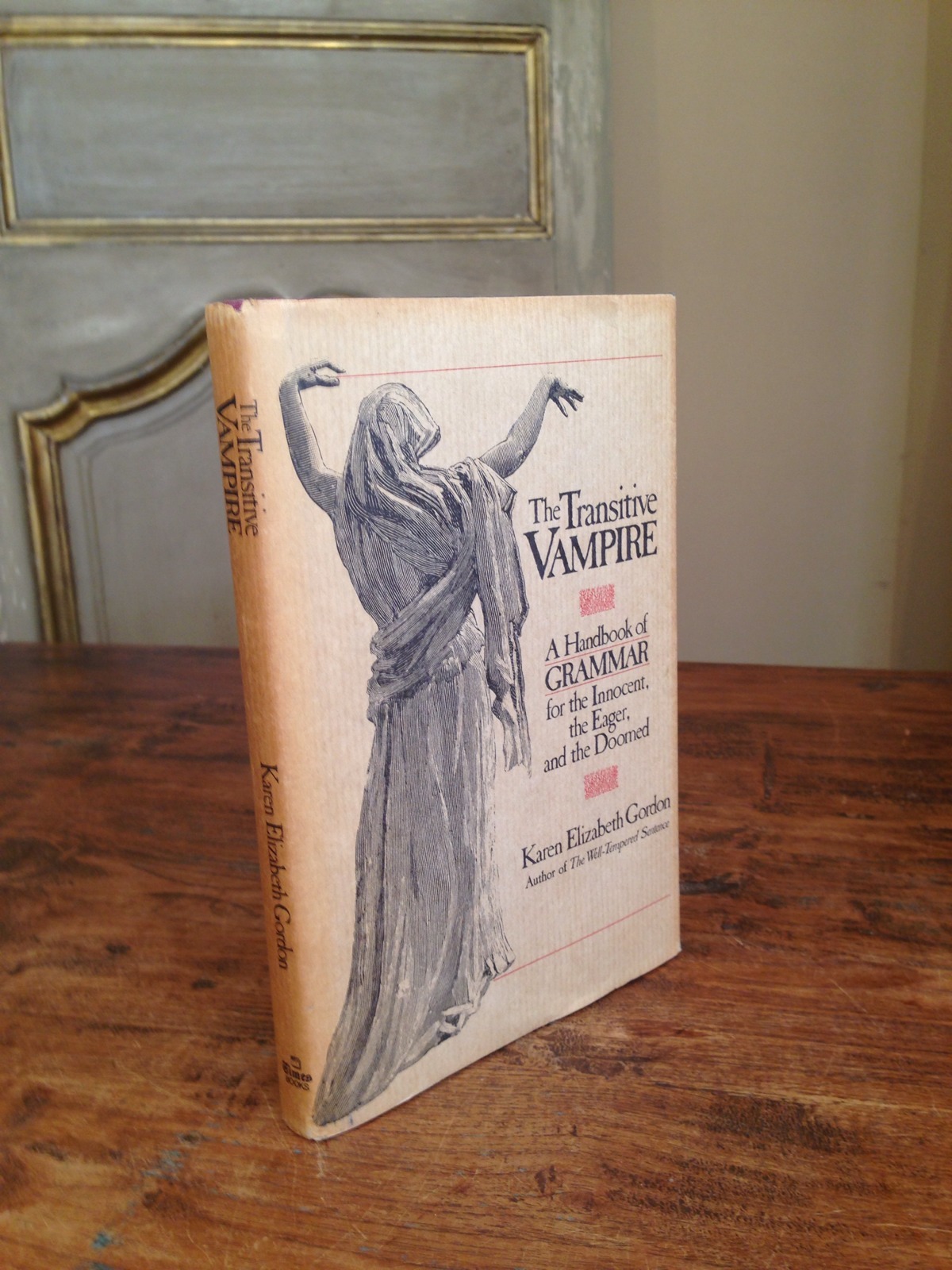First Edition The Transitive Vampire Book Karen Elizabeth Gordon 1984 Rare!