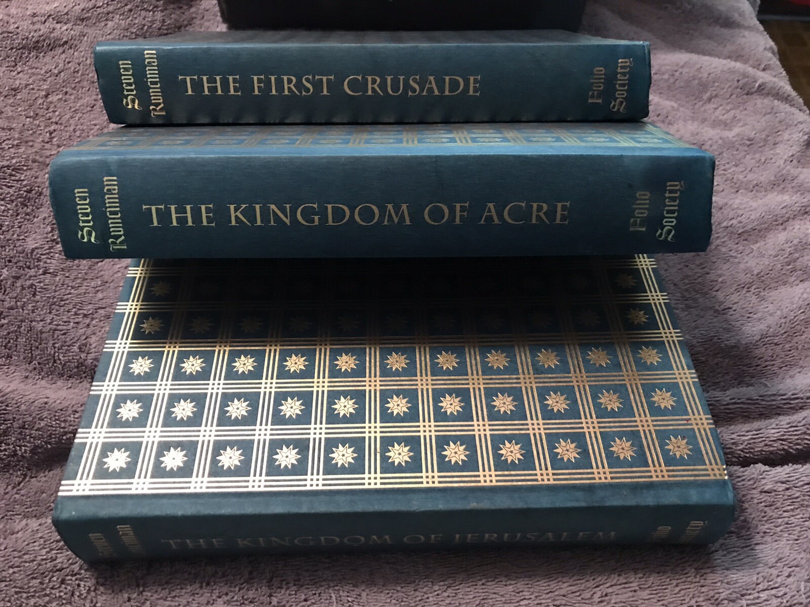 A History of the Crusades (3v.)Steven Runciman Folio Society 2005