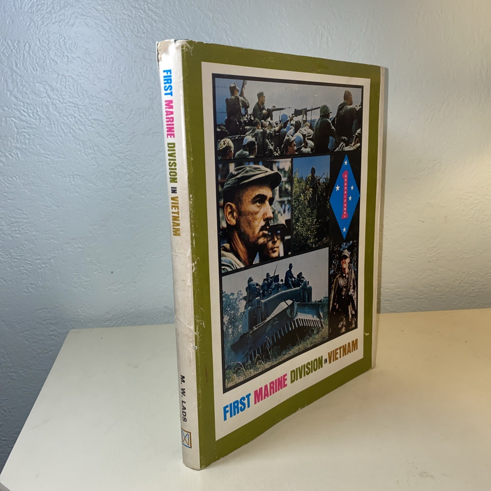 First Marine Division In Vietnam By Edward Hymoff c1967 First Edition