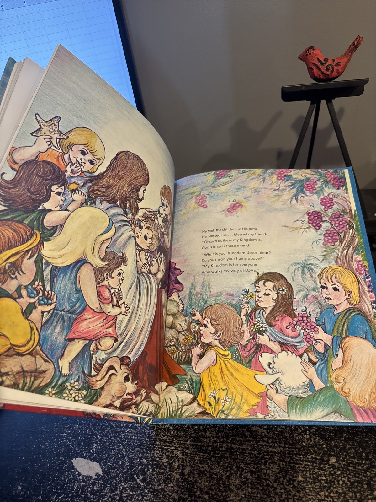 When He Comes Again Illustrated Children’s Book 1970 HC Edition