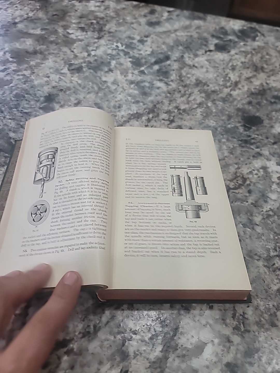 1914 – ICS Reference Library 258 Drilling Lathe Work Boring Bench Work Hardcover