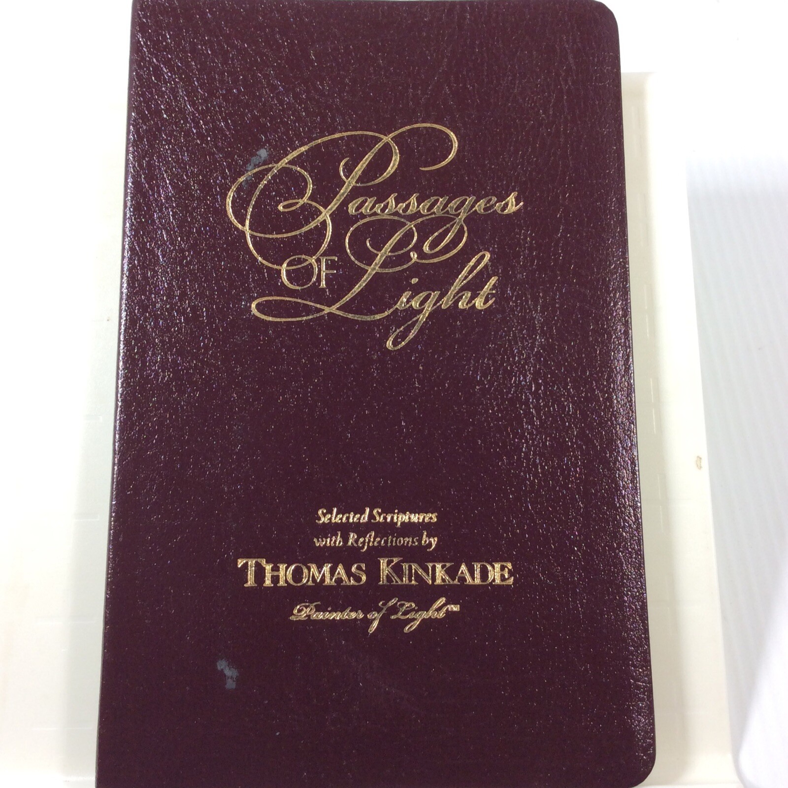 Passages of Light Vintage Book 1998 Thomas Kinkade