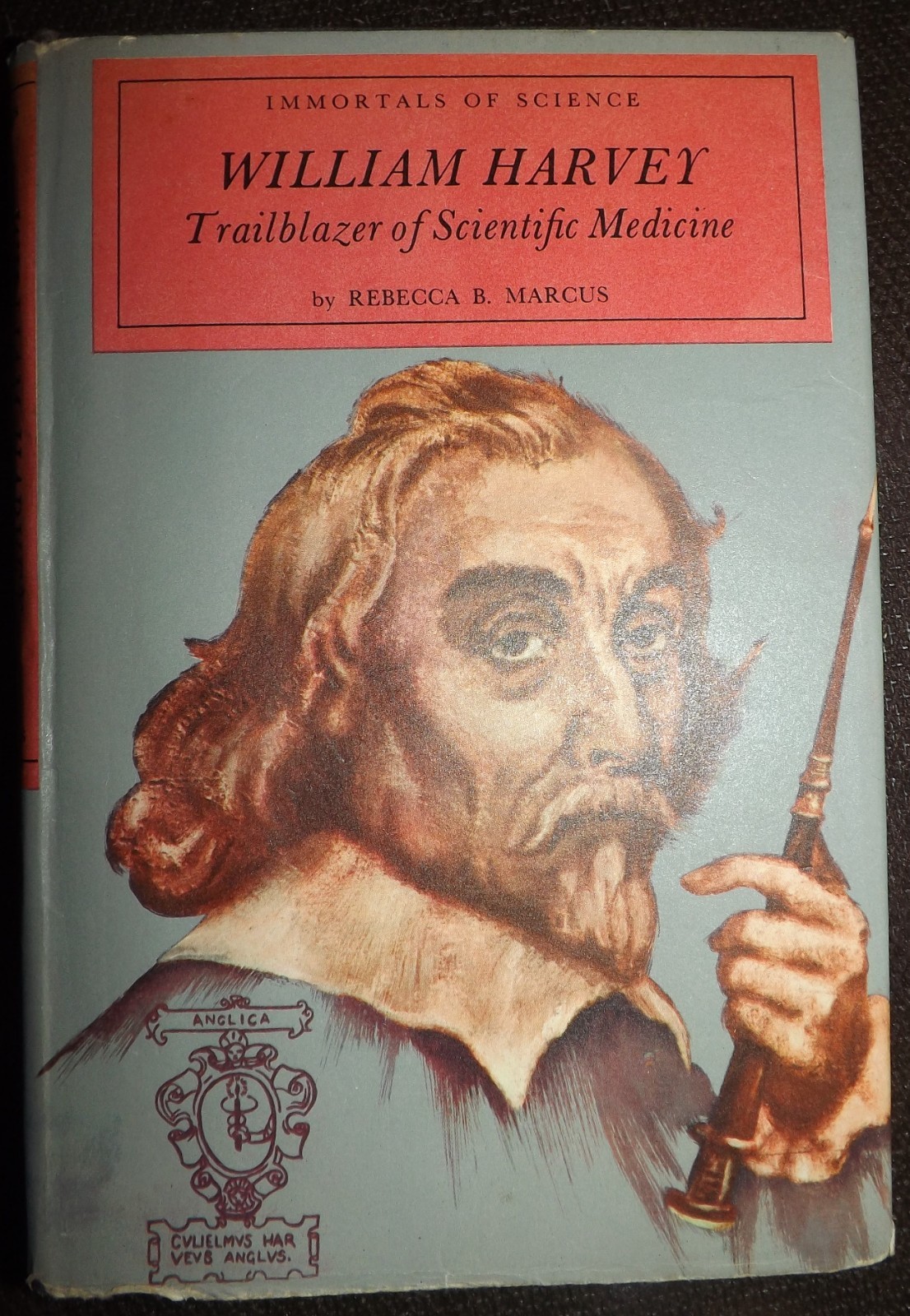 Immortals Of Science: William Harvey (Marcus, H/B, 1962, GC) Ex-library