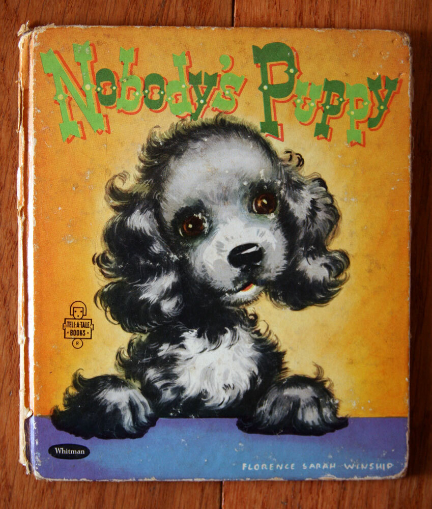 Nobody’s Puppy by Patricia Lynn & Florence Sarah Winship 1953 Tell-A-Tales #2660