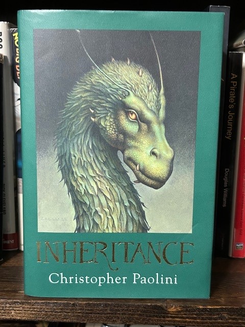Inheritance by Christopher Paolini Signed 2011 1st Edition Autographed