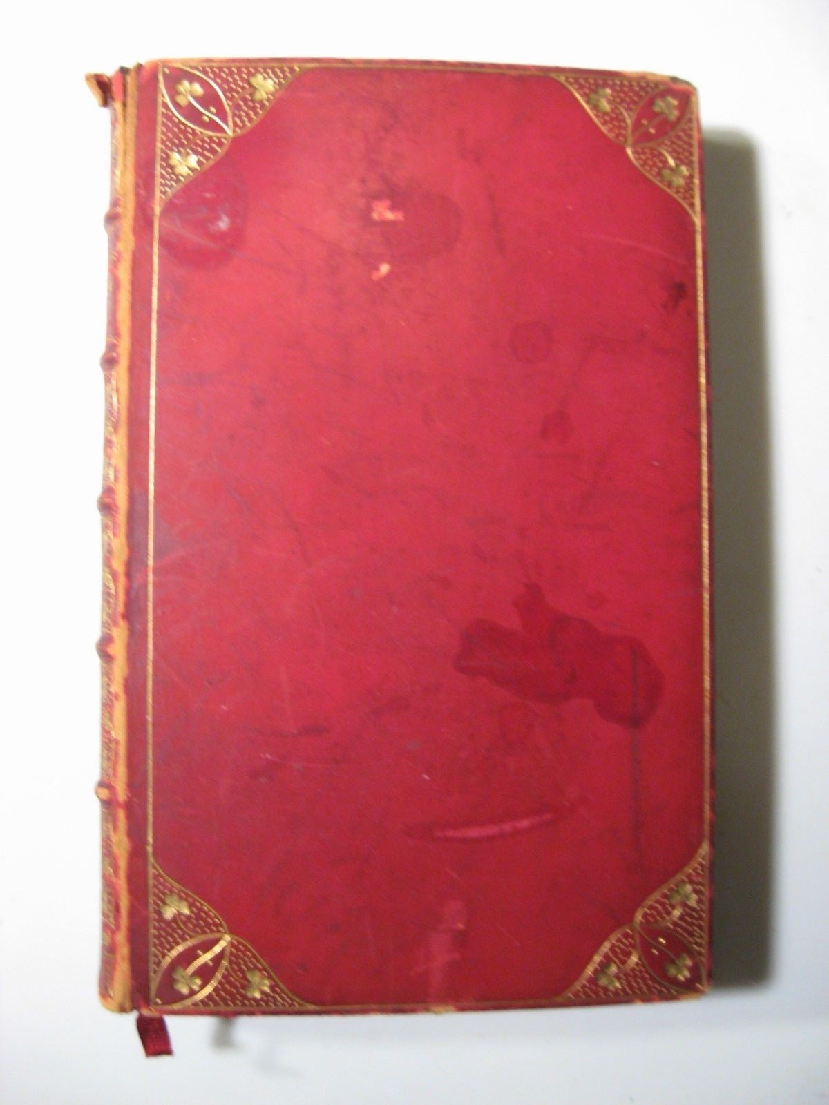 THE POETICAL WORKS OF OLIVER GOLDSMITH 1895 Leather Aldine Edition British Poets