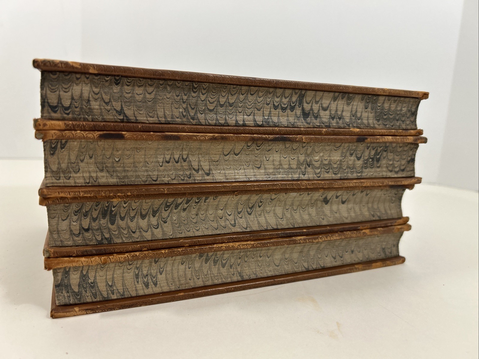 Tobias Smollett HISTORY OF ENGLAND in Four Volumes 1836 Antique Book Set