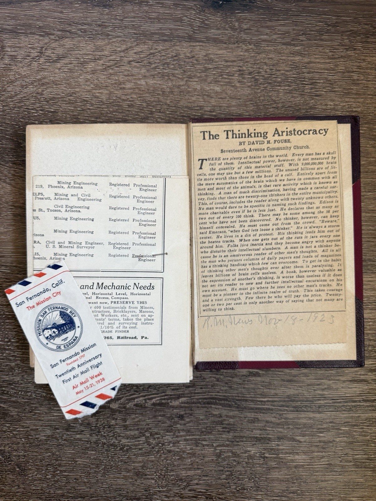 John W. Prout Personal Library with Tons of Ephemera Antique Books Mowry Mines