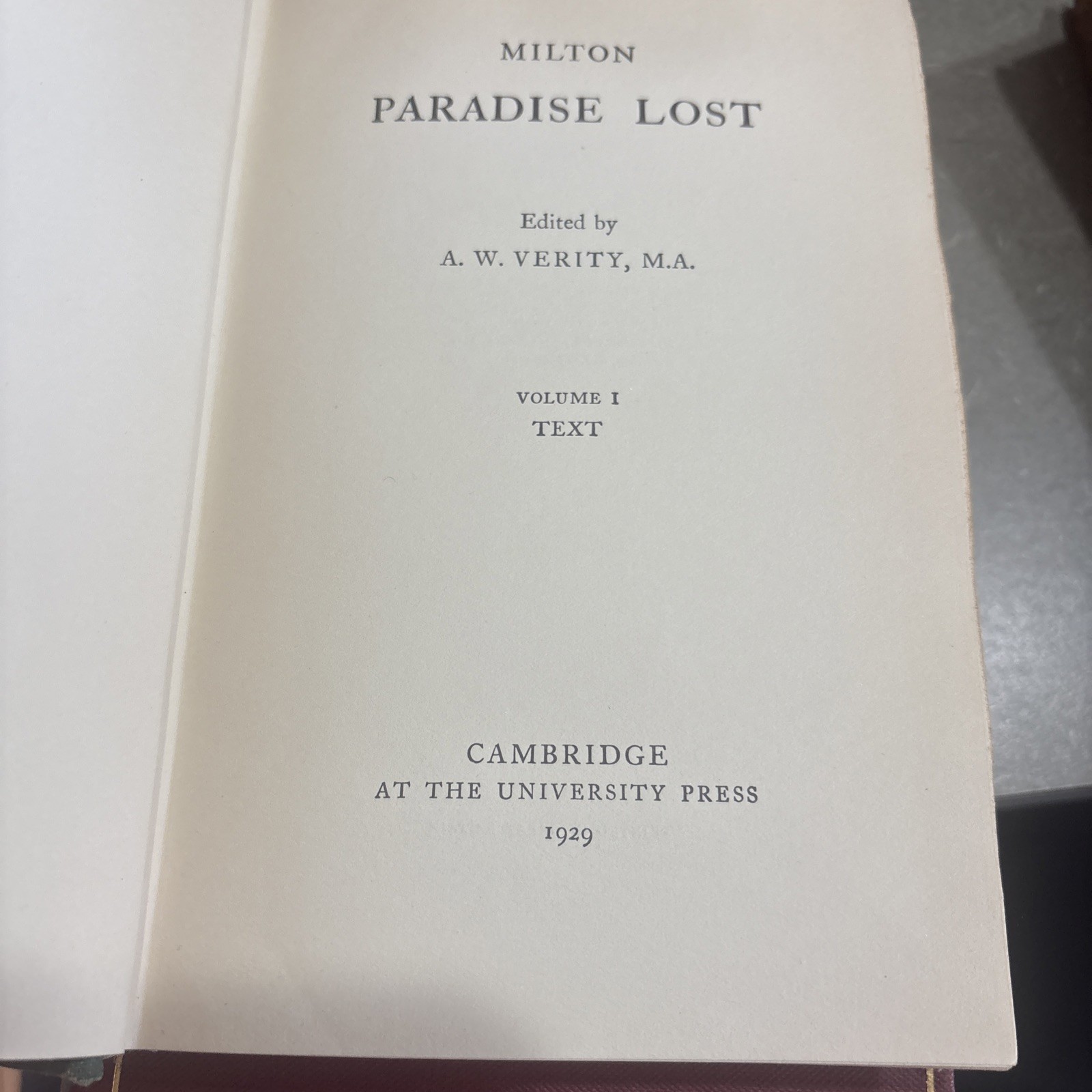 John Milton’s Antique Book Lot