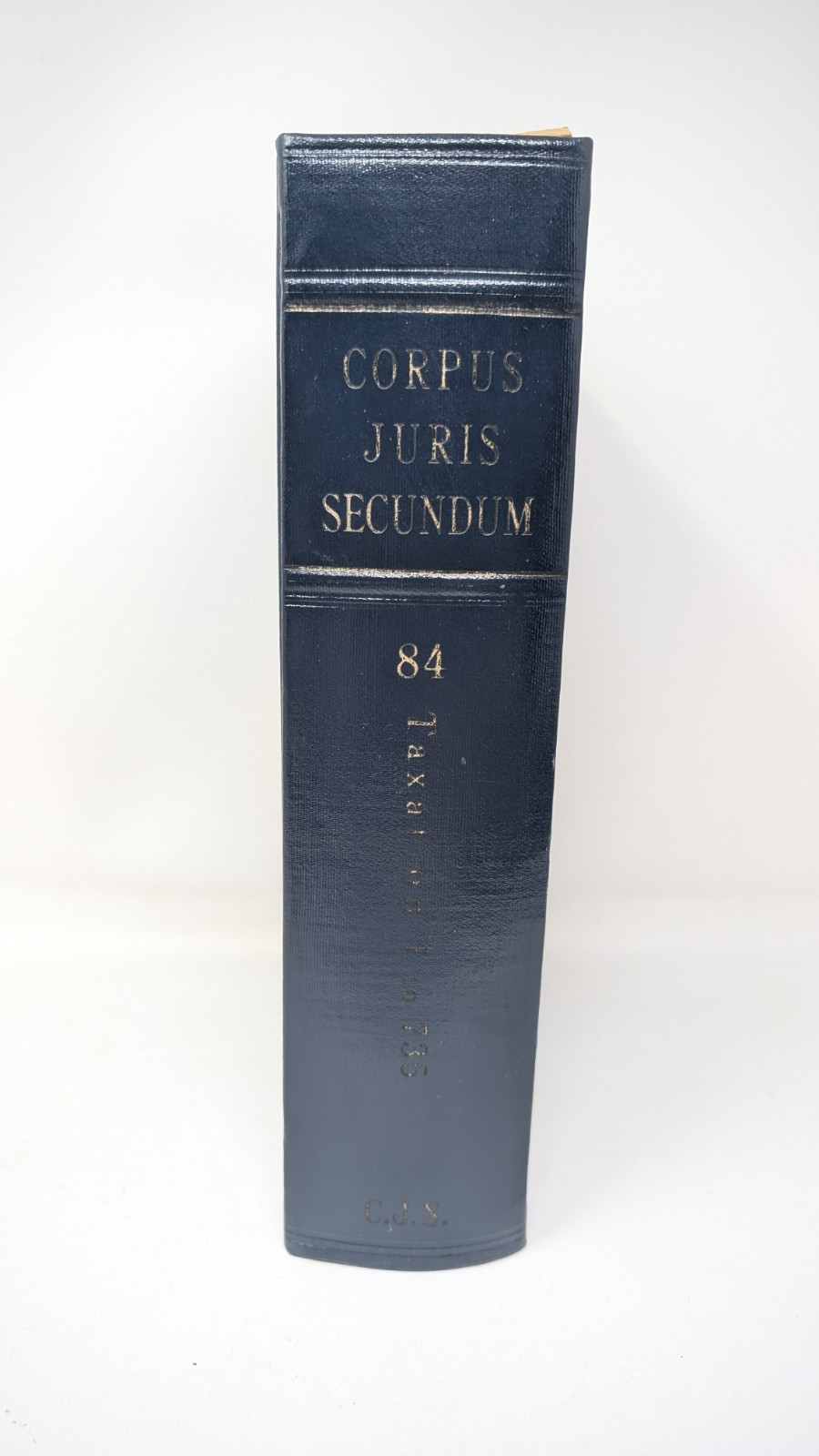 Corpus Juris Secundum Volume 84 Taxation 1 – 735 CJS Law Encyclopedia Book 1990