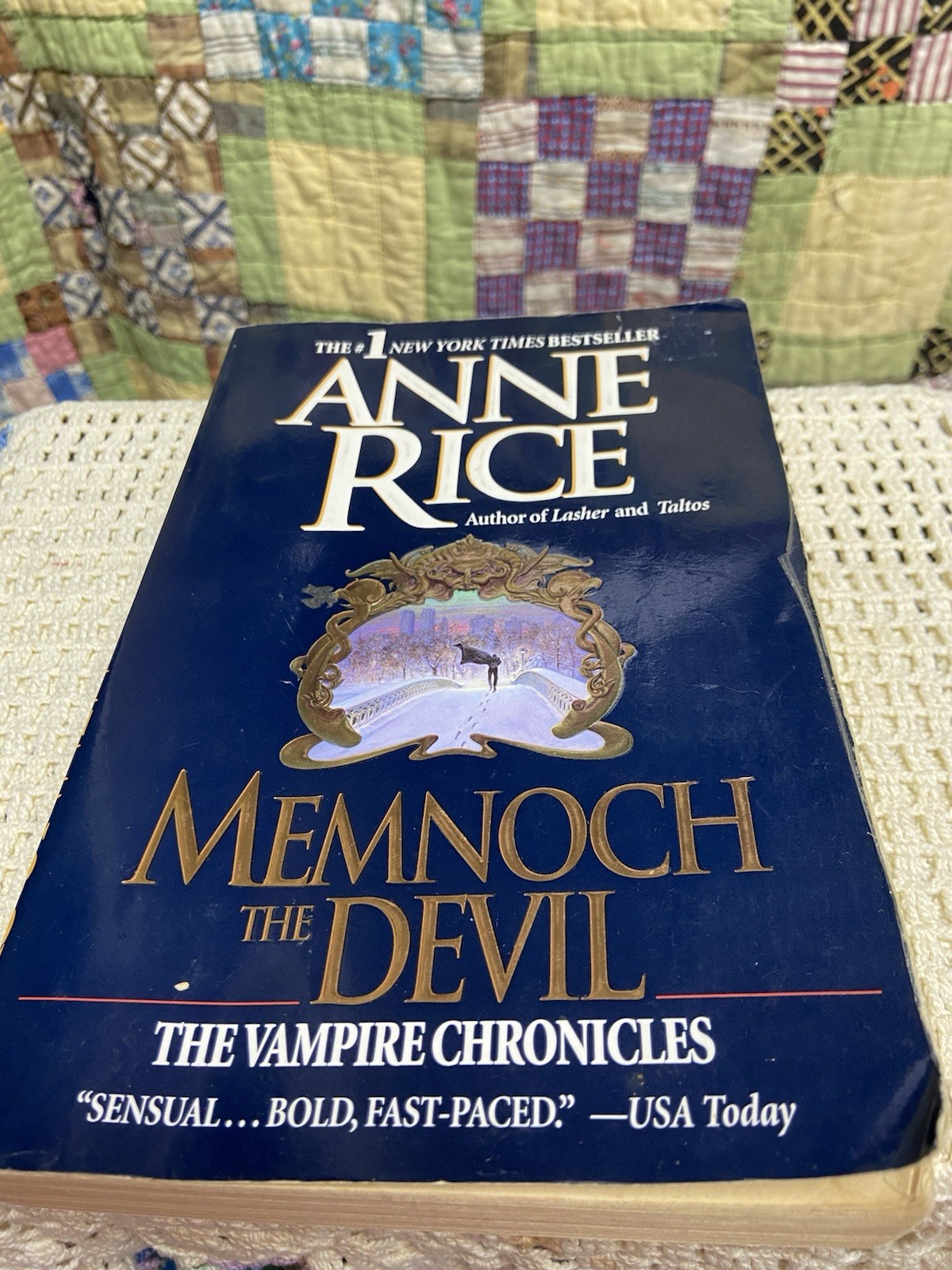 Vintage 1996 Anne Rice Memnoch the Devil Trade Paperback Vampires