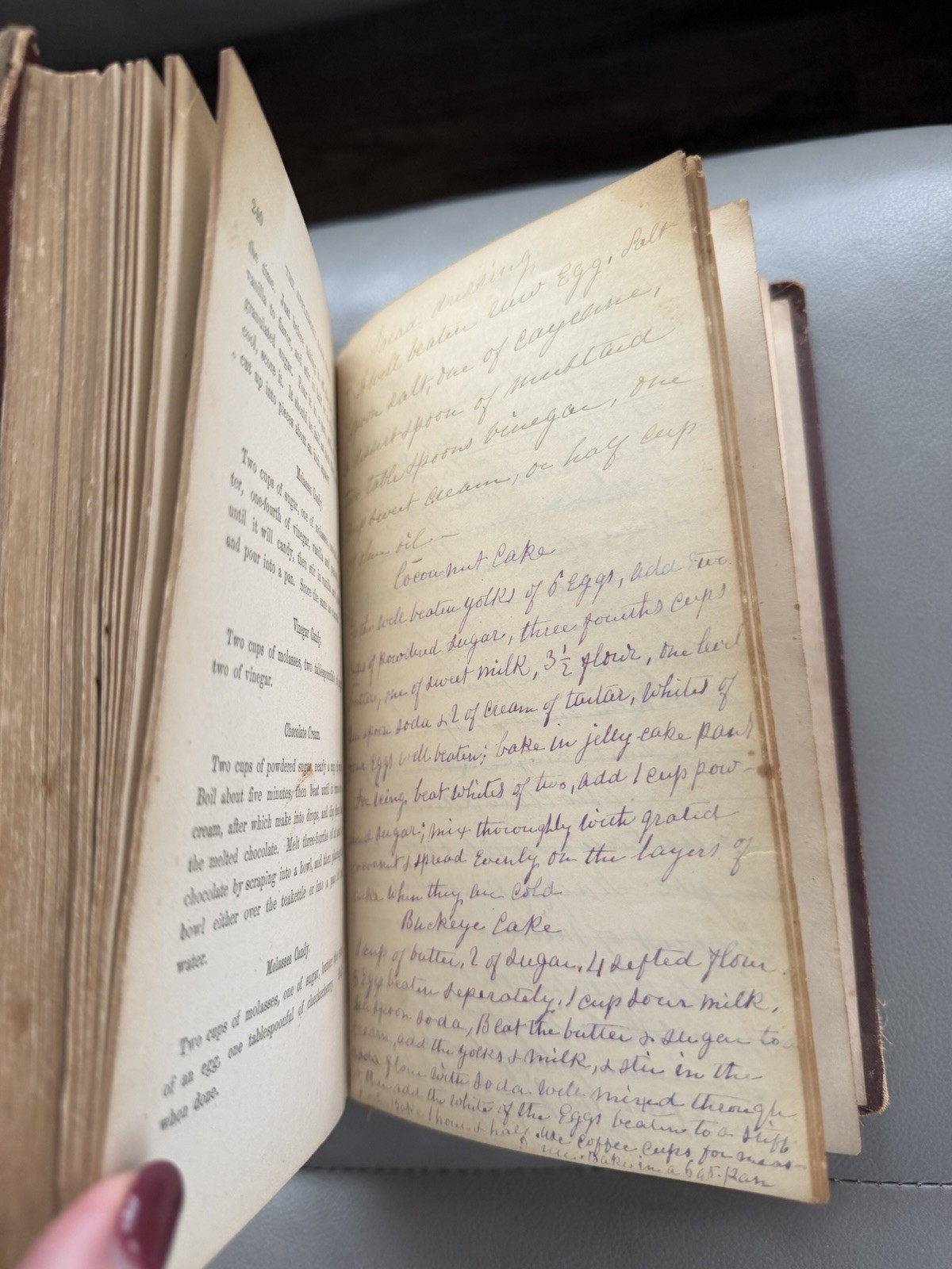The Appledore Cookbook Practical Receipts 1880 Hardcover Vintage Rare Antique