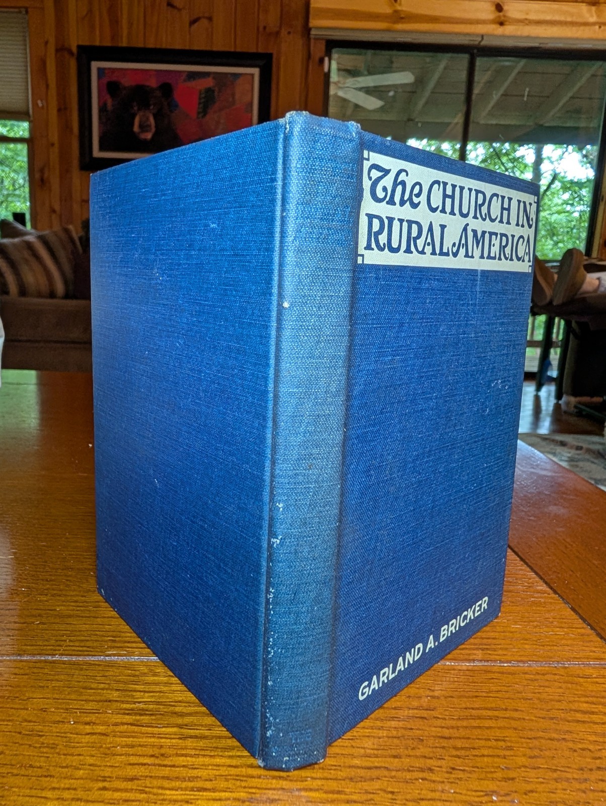 The Church in Rural America Garland A Bricker 1919 Signed Assoc Copy A W Nolan