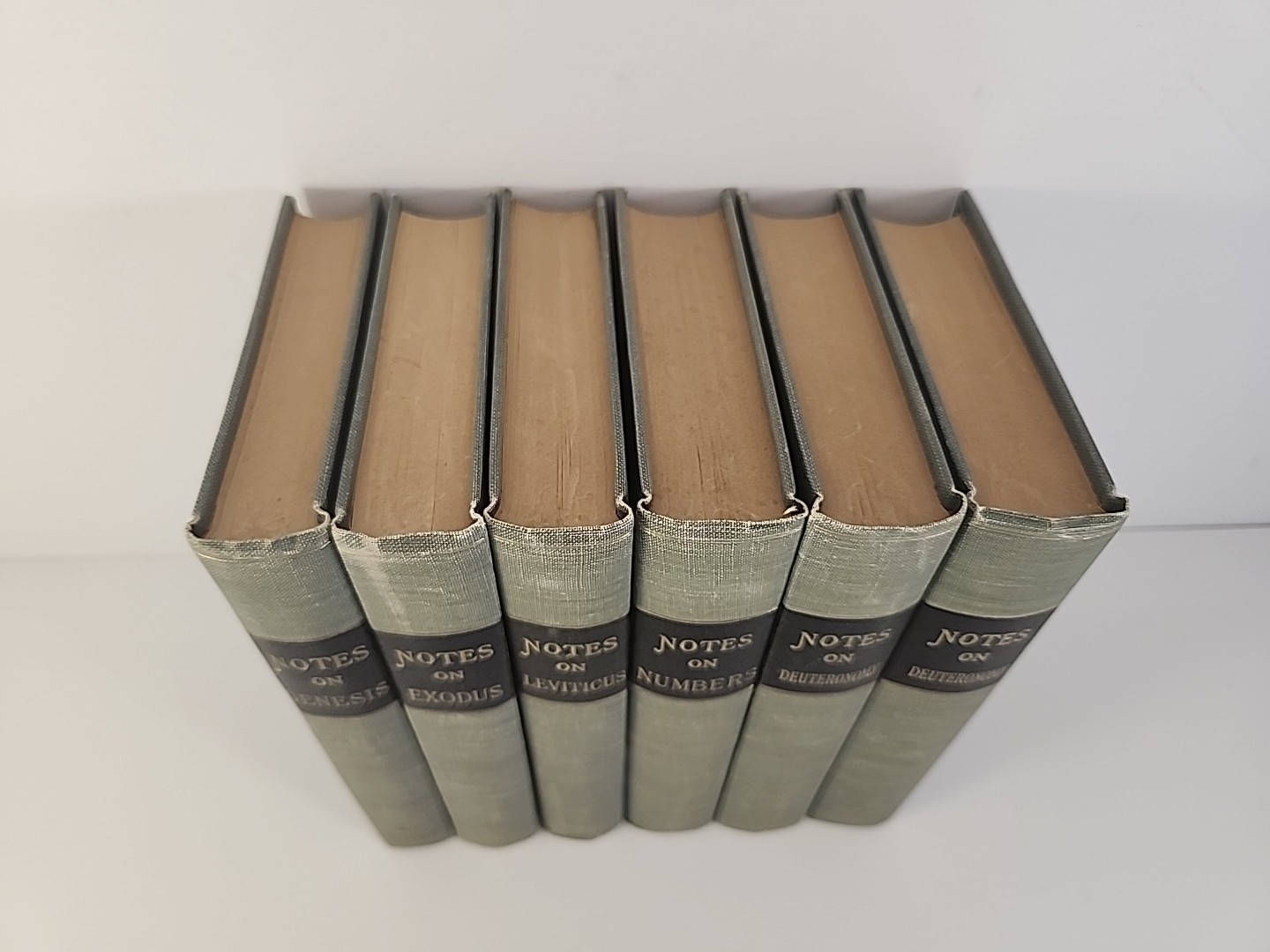 C. H. Mackintosh Notes on Genesis – Deuteronomy 6 Volumes Loizeaux Brothers 1954