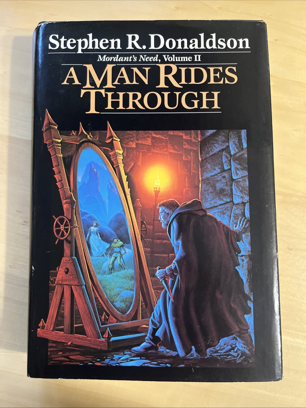 A MAN RIDES THROUGH Mordant’s Need Vol II by Stephen R. Donaldson Book Club Ed