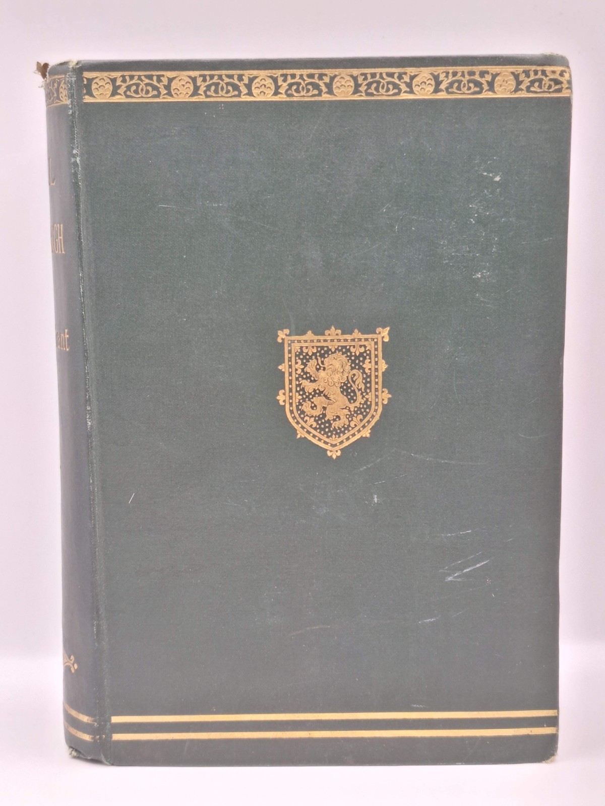 Royal Edinburgh by Mrs. Oliphant Illustrations by George Reid Antique 1890 Book