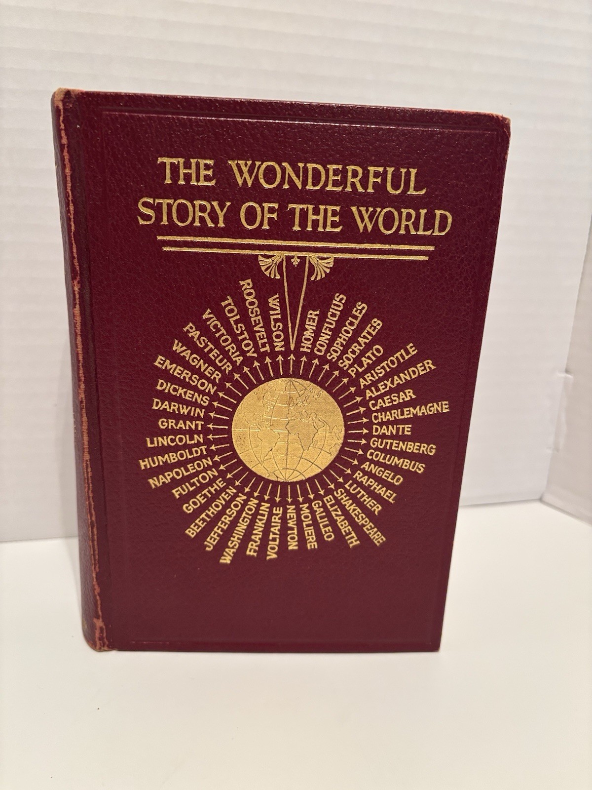Antique 1924 “The Wonderful Story Of The World” By Joseph Adelman